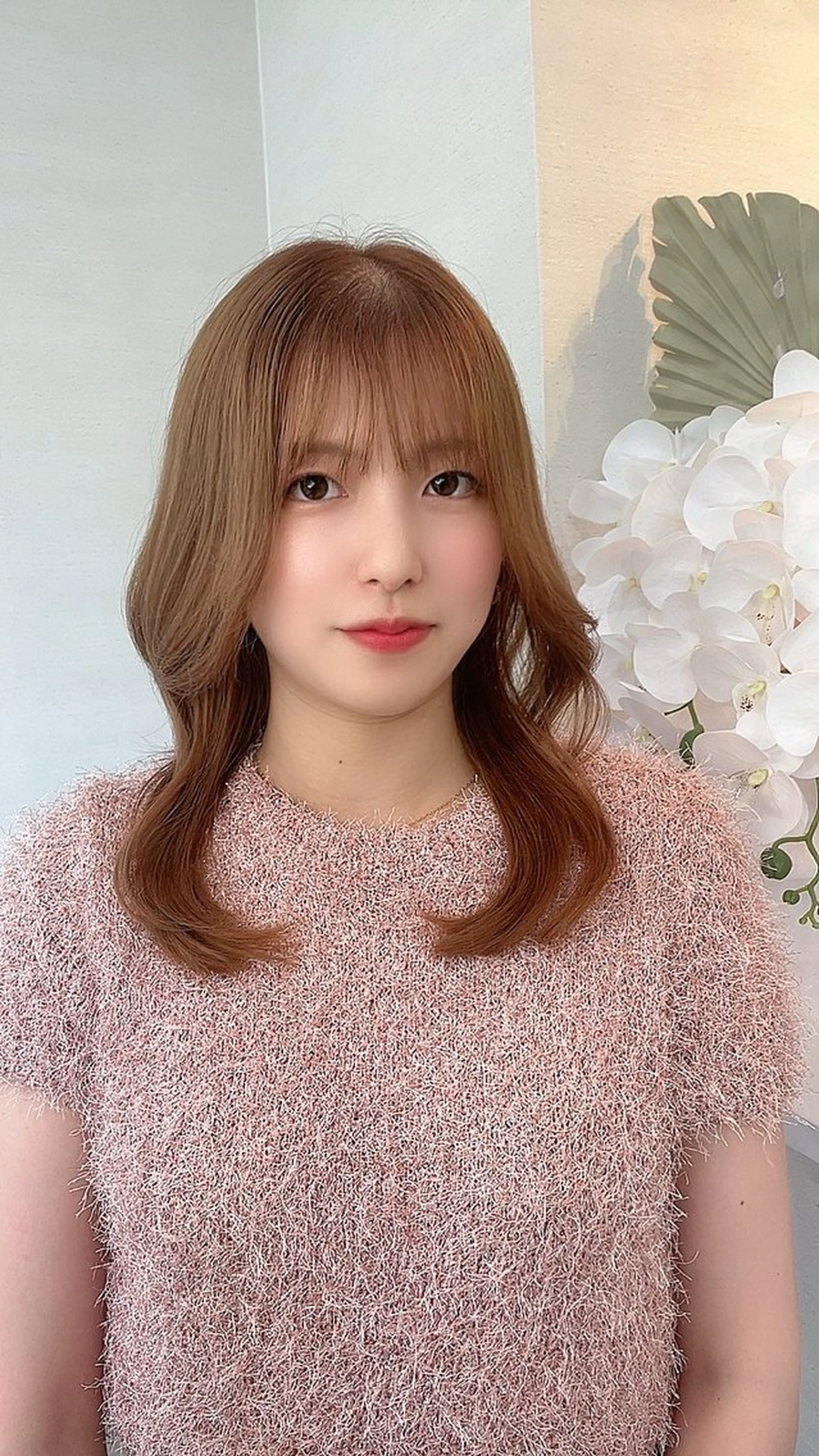 ミディアム mono.所属・南茨/ヘッドスパ /カット/momoのヘアスタイル