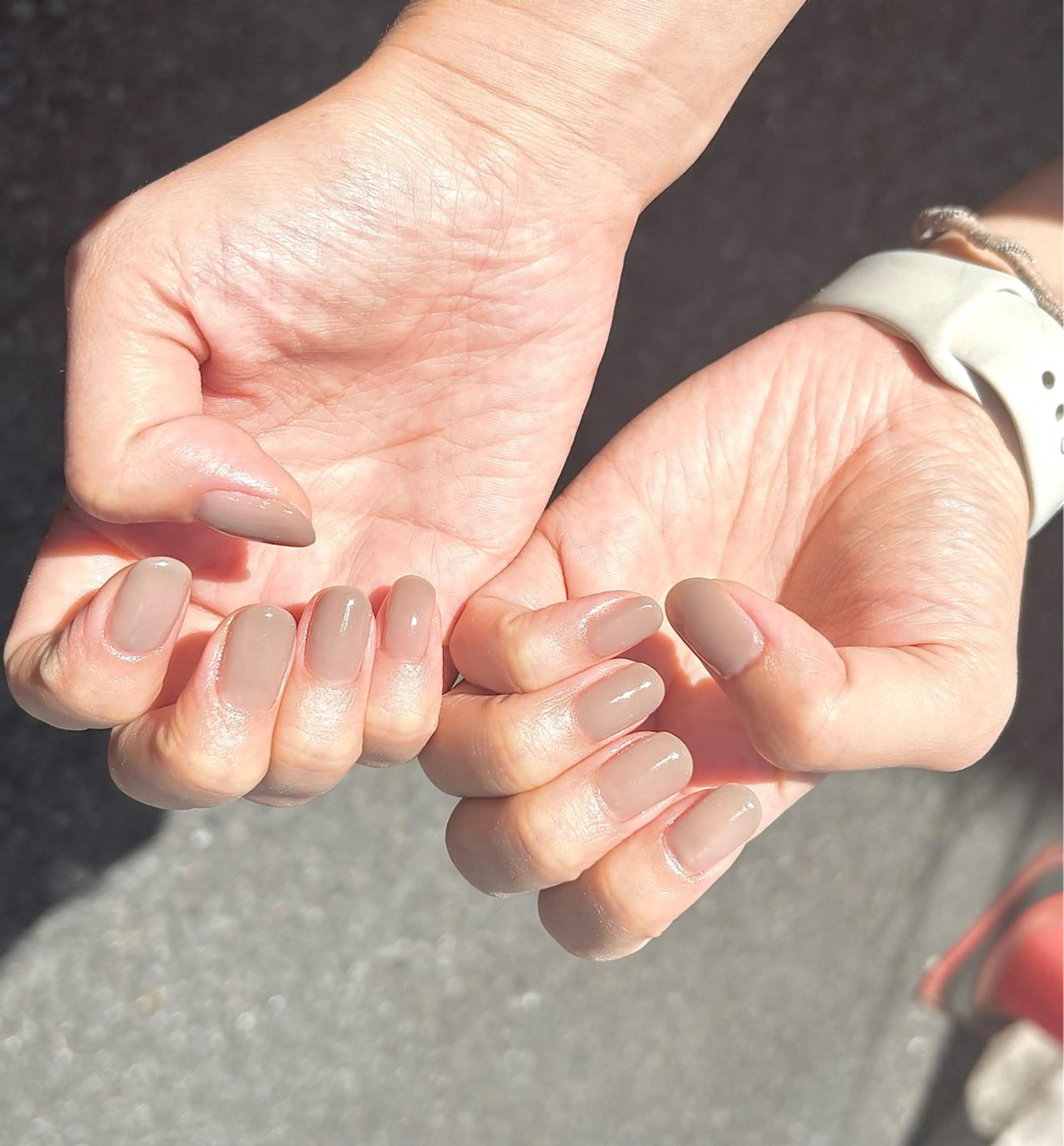 8月限定【Jr.ネイリスト】ハンド：ワンカラーorラメグラ(オフ込み)の写真