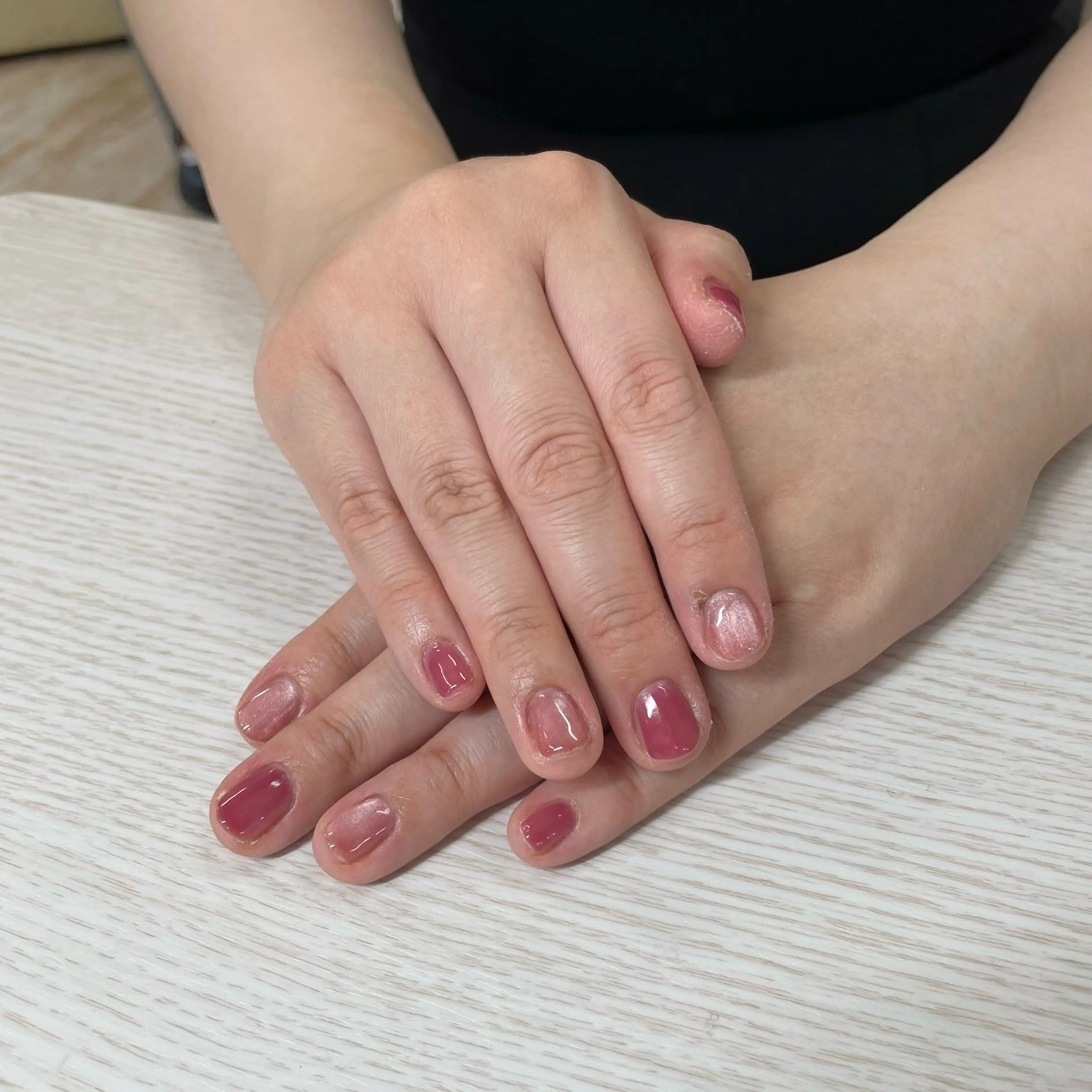 ネイル フラッシュネイル マグネットネイル TRU NAIL&EYE立川所属・TRU ちはるのネイルデザイン