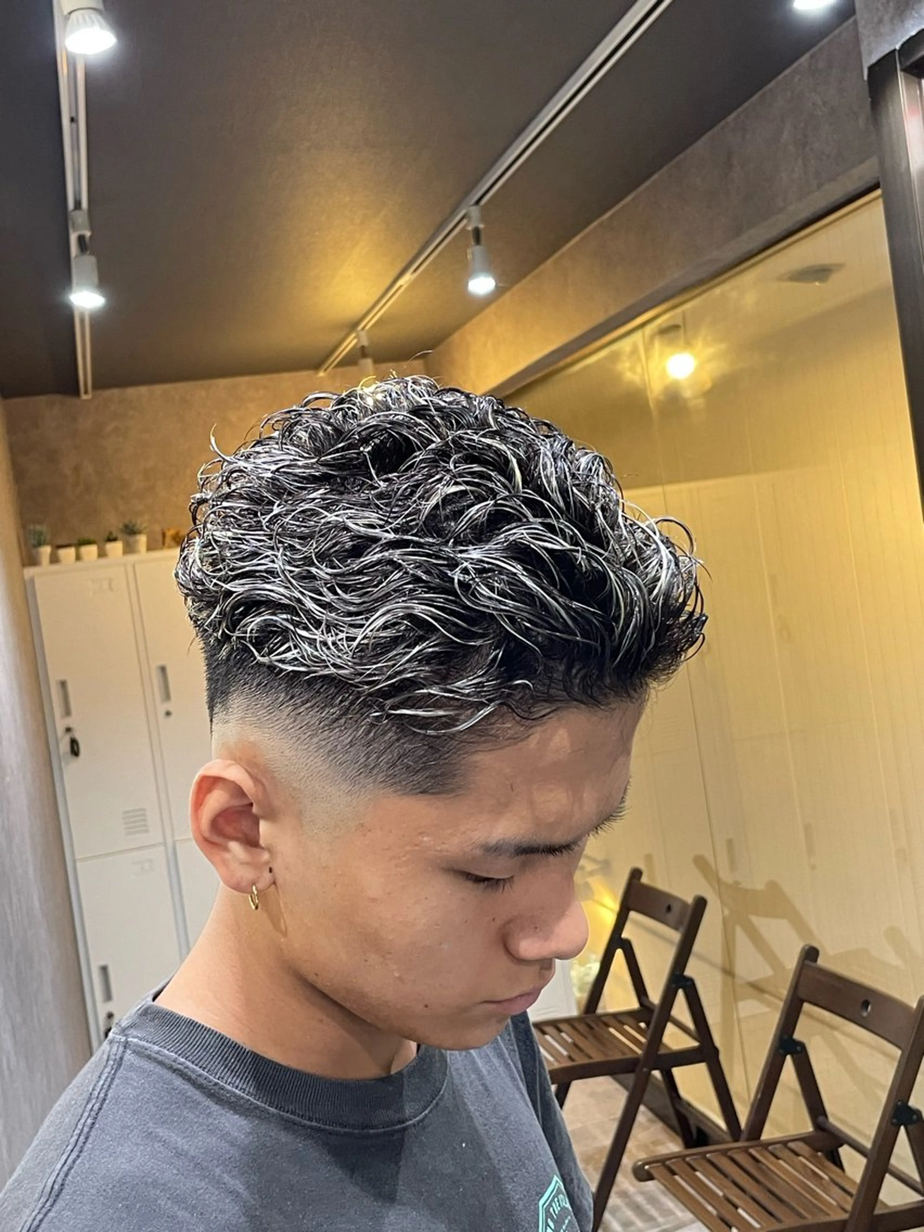 ショート カット ヘアカラー パーマ RISE新小岩店所属・🔥ユウキ🔥 【メンズパーマ特化】のヘアスタイル
