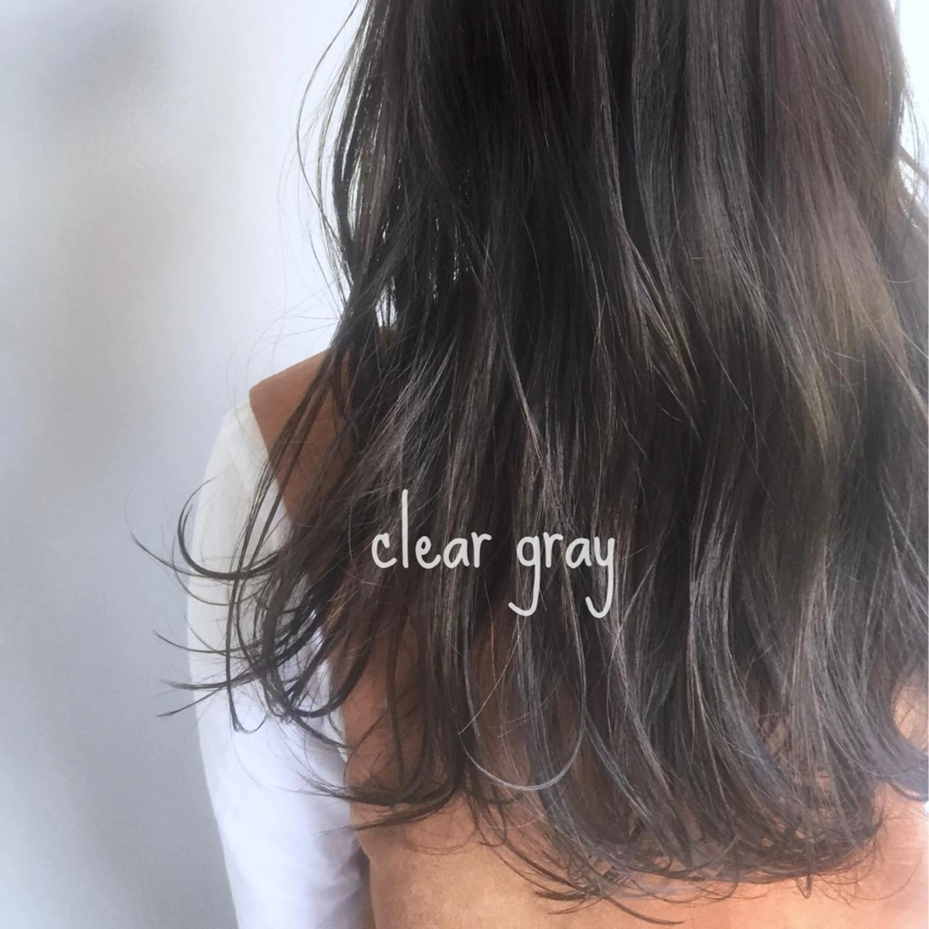 セミロング カラー ヘアアレンジ カット ヘアカラー トリートメント ヘアセット GARDEN aoyama所属・ブリーチなしで透明感 艶カラー【Ryo】のヘアスタイル