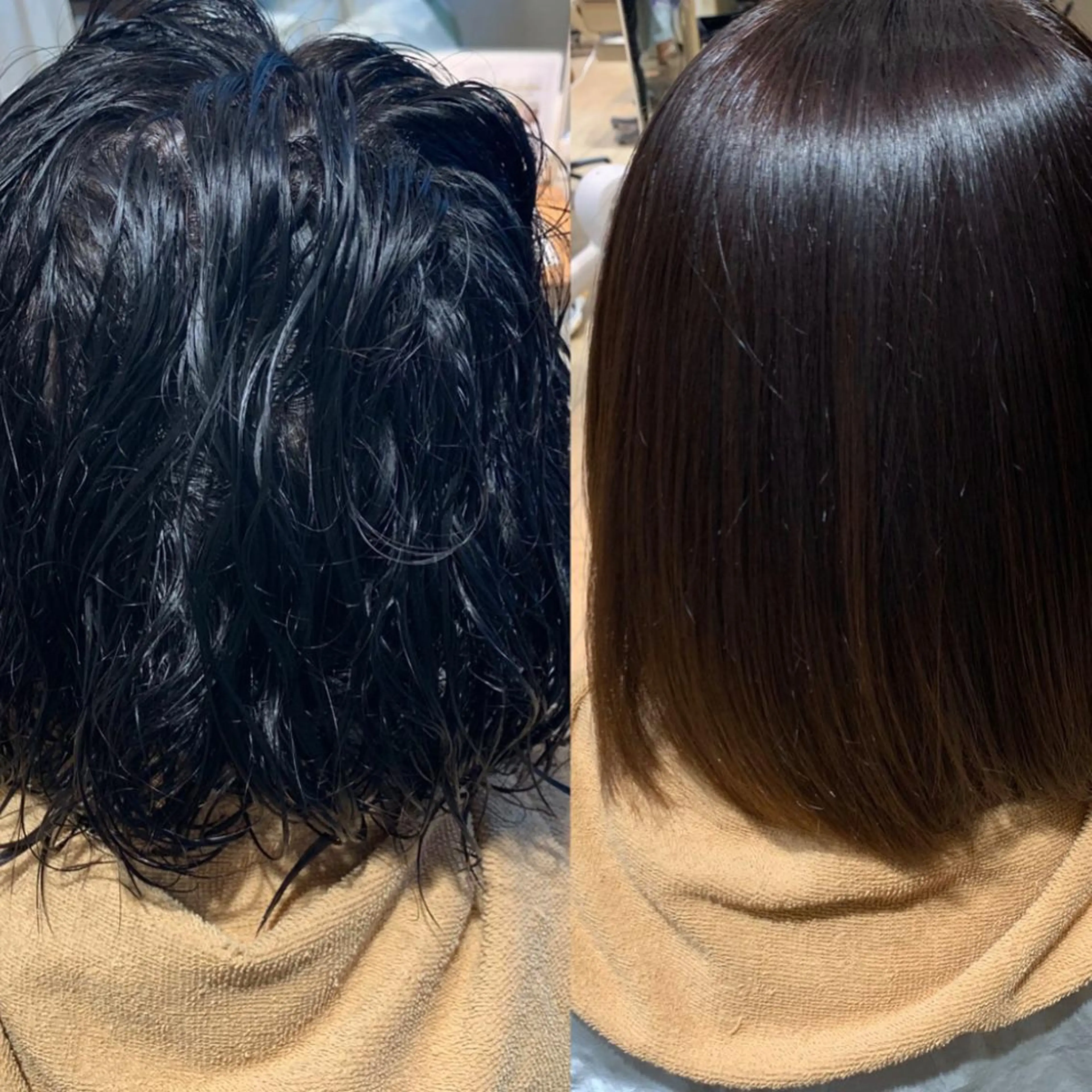 ミディアム 縮毛矯正専門 ゆうぞうのヘアスタイル