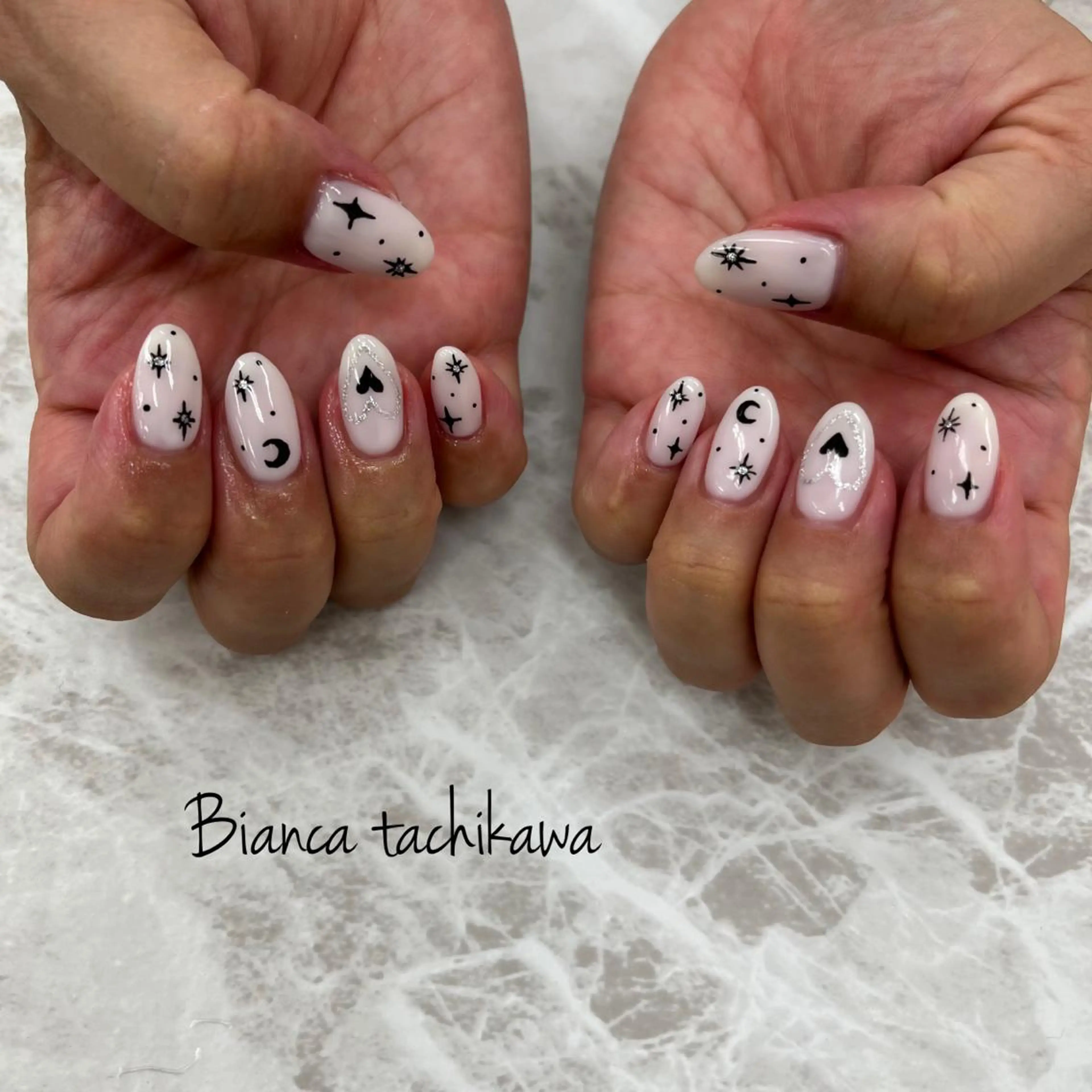 ネイル ハンドネイル Bianca☁国分寺 🤍店長/黒木愛美のネイルデザイン
