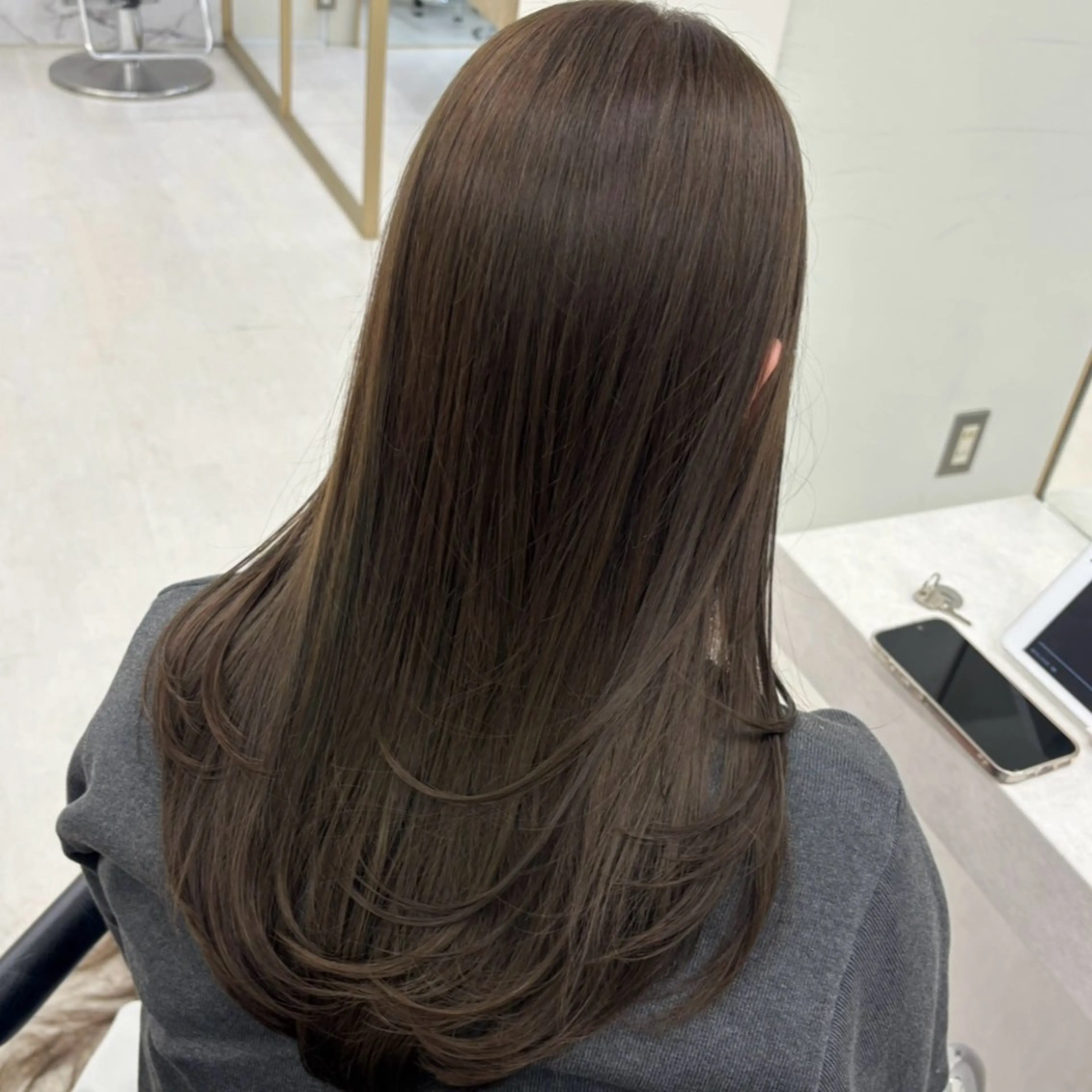 《👼🏻 人気No.1 👼🏻》髪質改善 天使の艶カラー + シルクトリートメントの写真