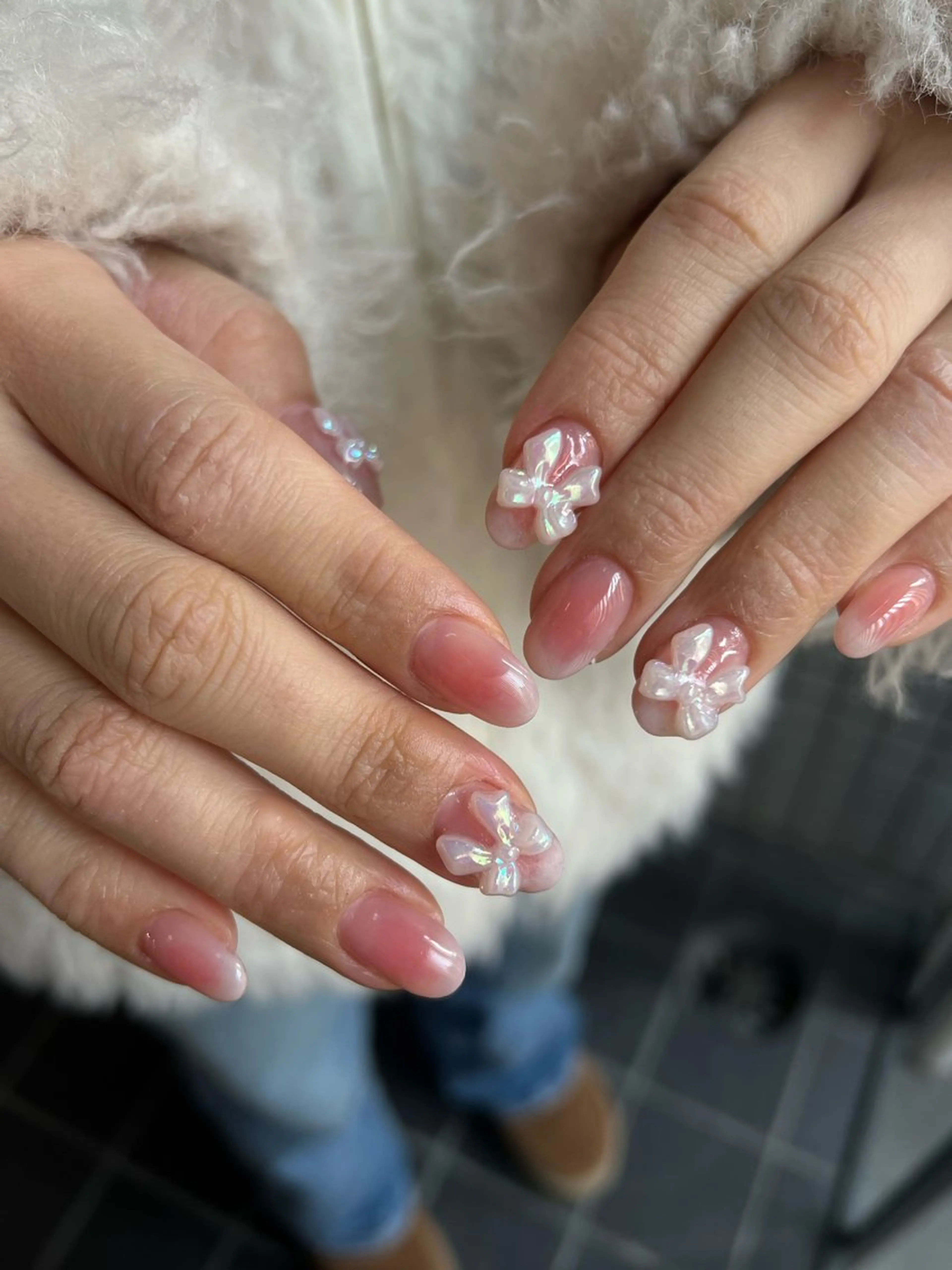 ネイル ハンドネイル Hata nail 🎀個性派ニュアンスのネイルデザイン