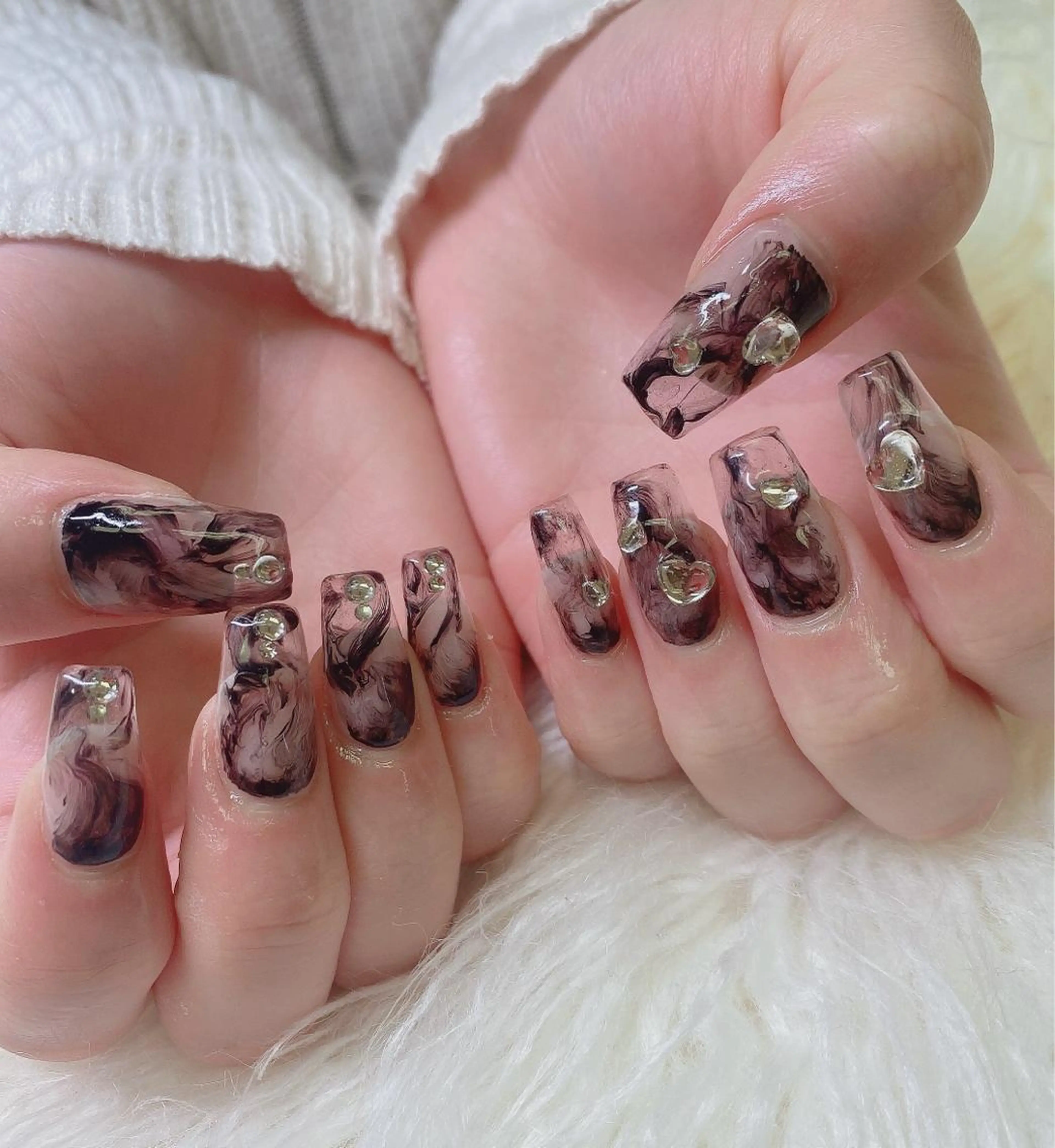 ミディアム ハンドネイル JNA認定講師🌸 RIEのネイルデザイン