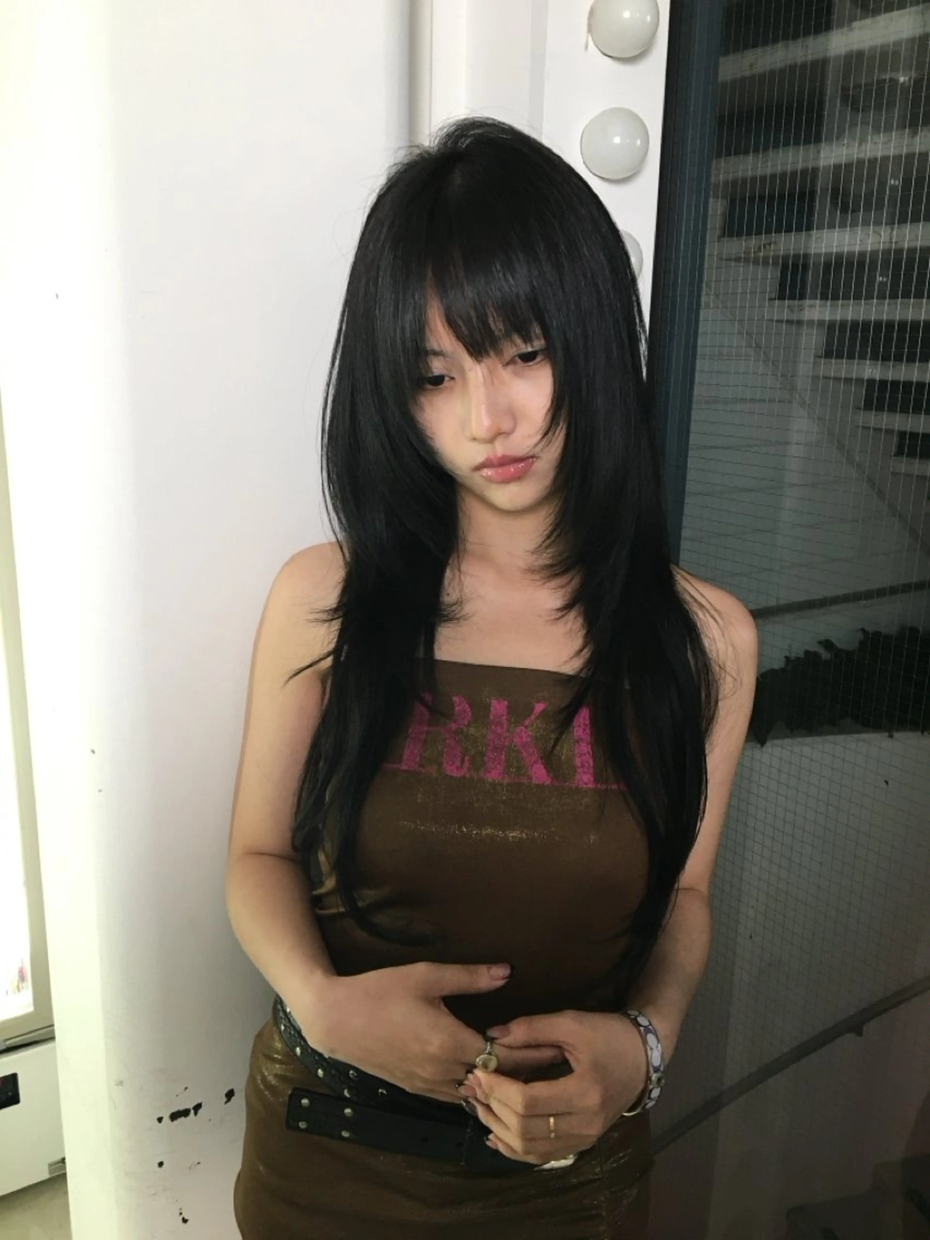 ロング カット トリートメント Hanaka ꣑ৎ @hwndorのヘアスタイル