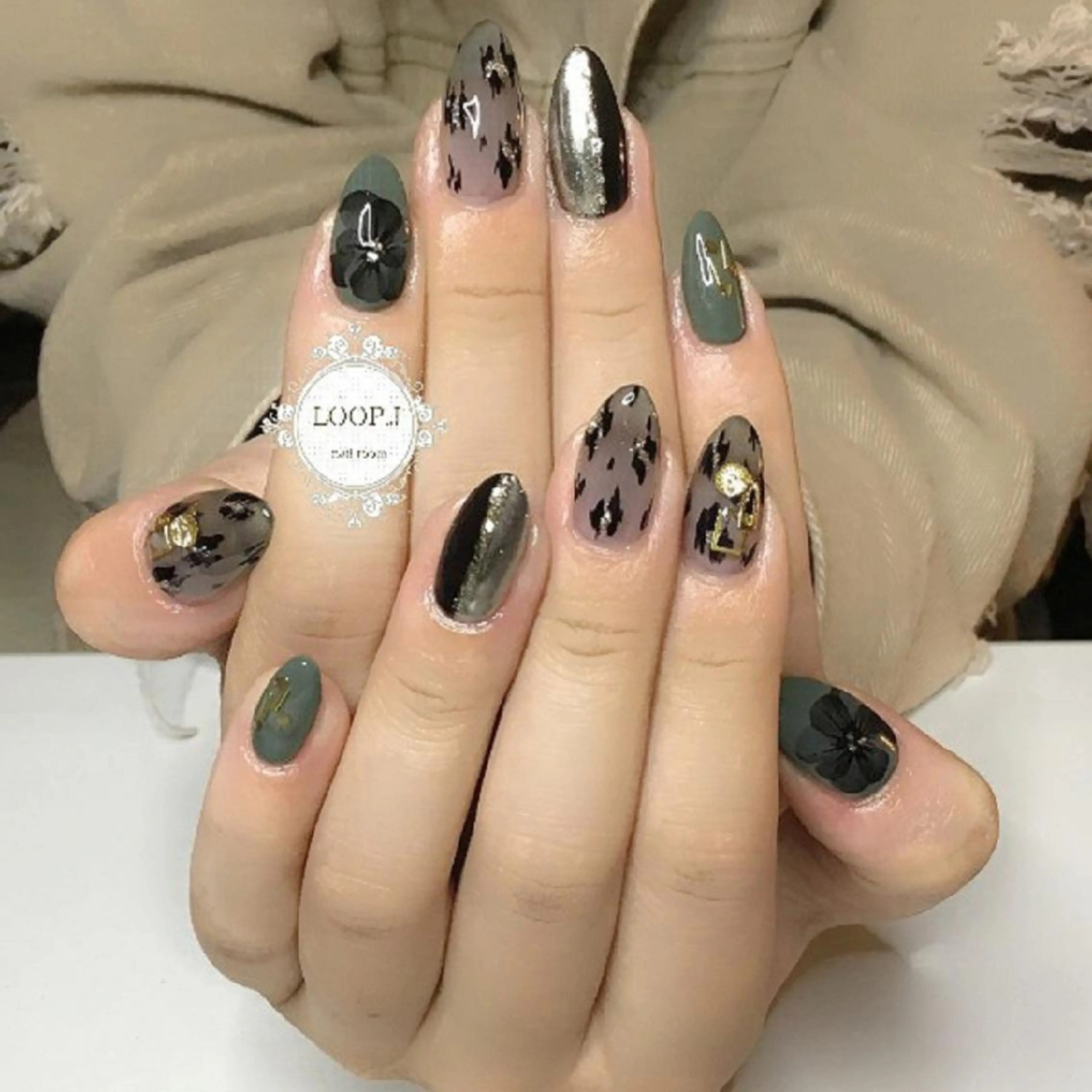 ネイル ハンドネイル おおくぼ めぐみのネイルデザイン