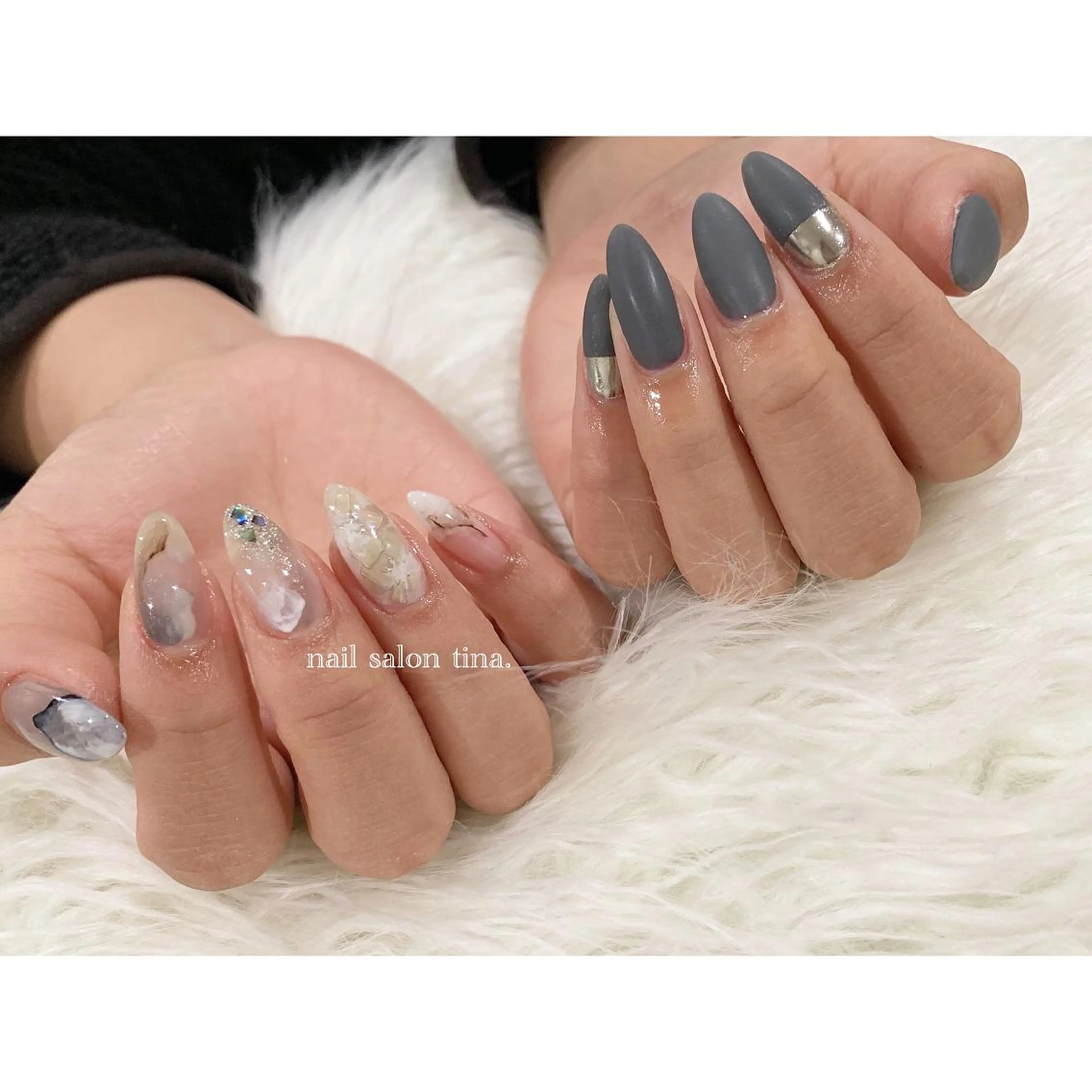 ネイル nail salon tina.所属・中山 はづきのネイルデザイン