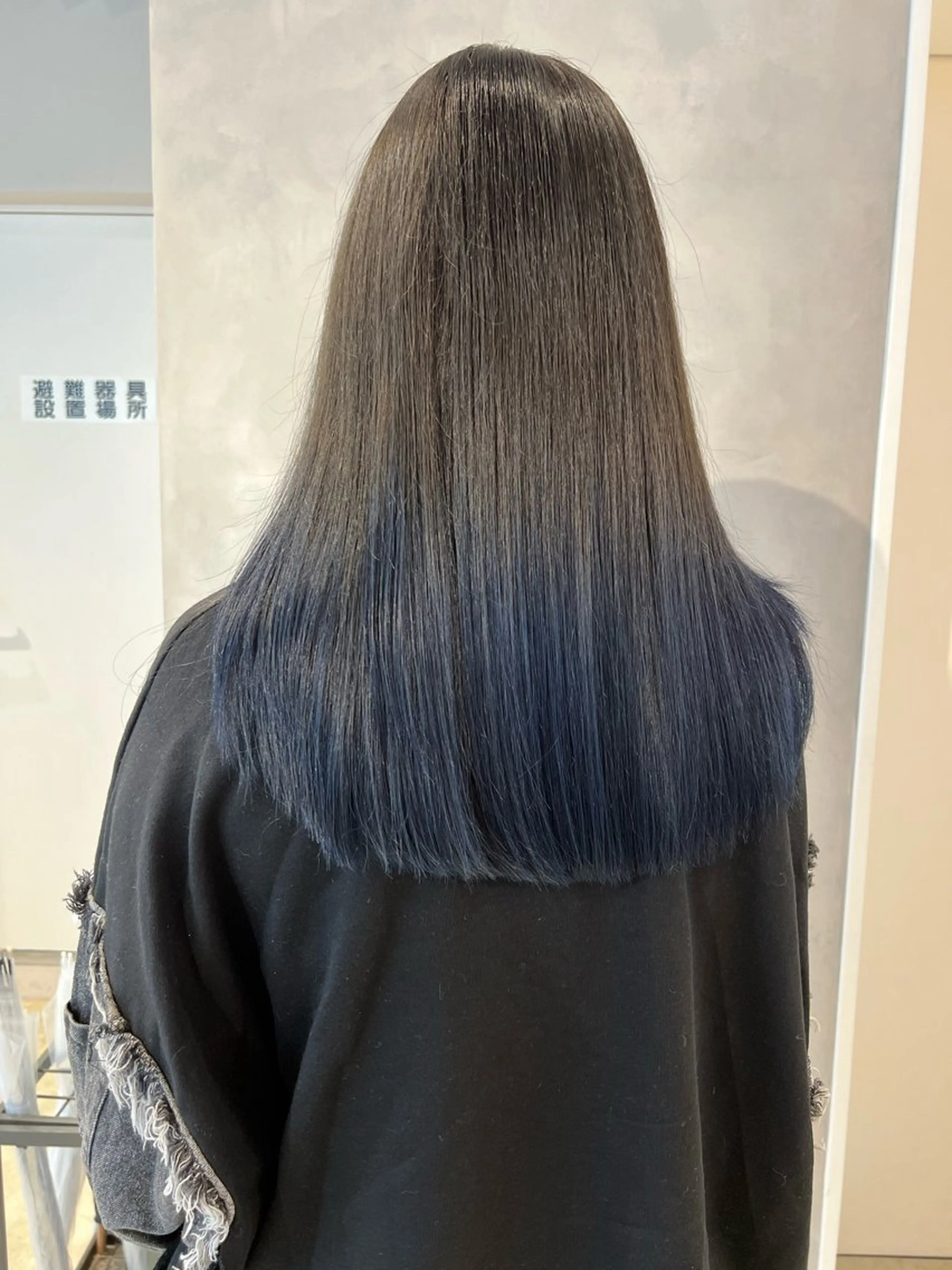 ロング ボブ ハイライト 髪質改善 レイヤーカット カラースペシャリスト ・齊藤 羽瑠輝のヘアスタイル