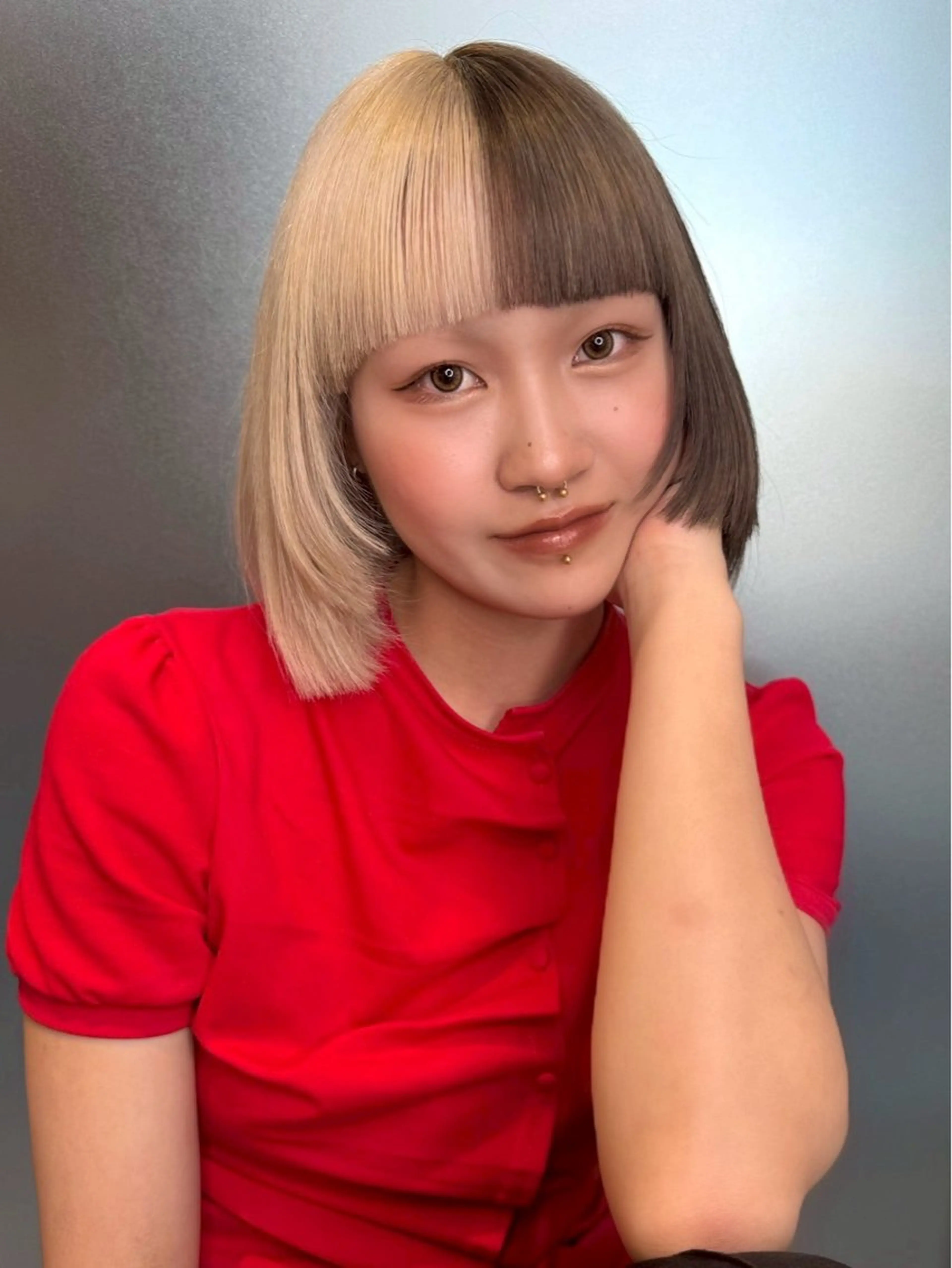 カラー ヘアカラー Riri /ブリーチのヘアスタイル
