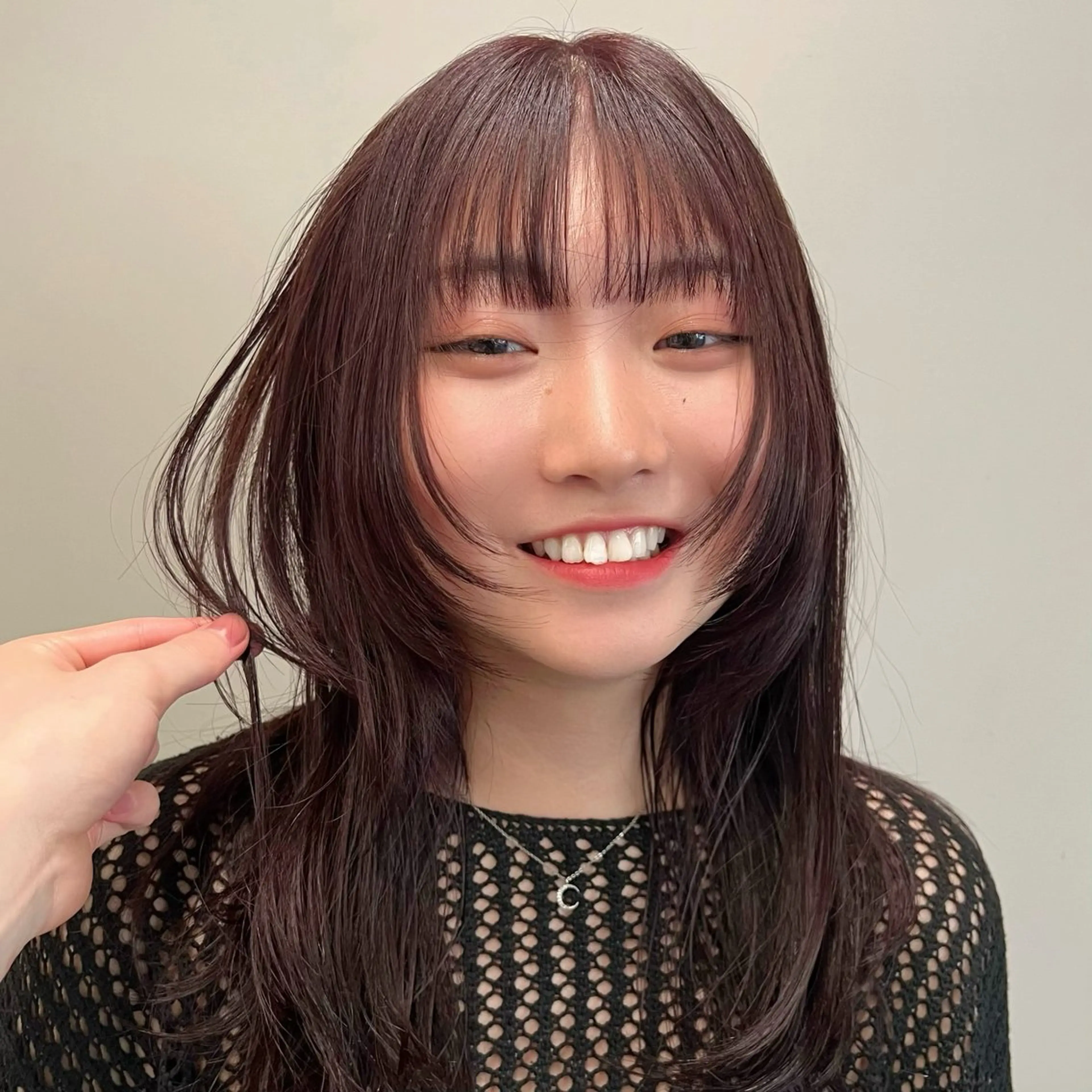 ロング カット 🐺立川のウルフ屋 さん🐺おかみ🐺のヘアスタイル