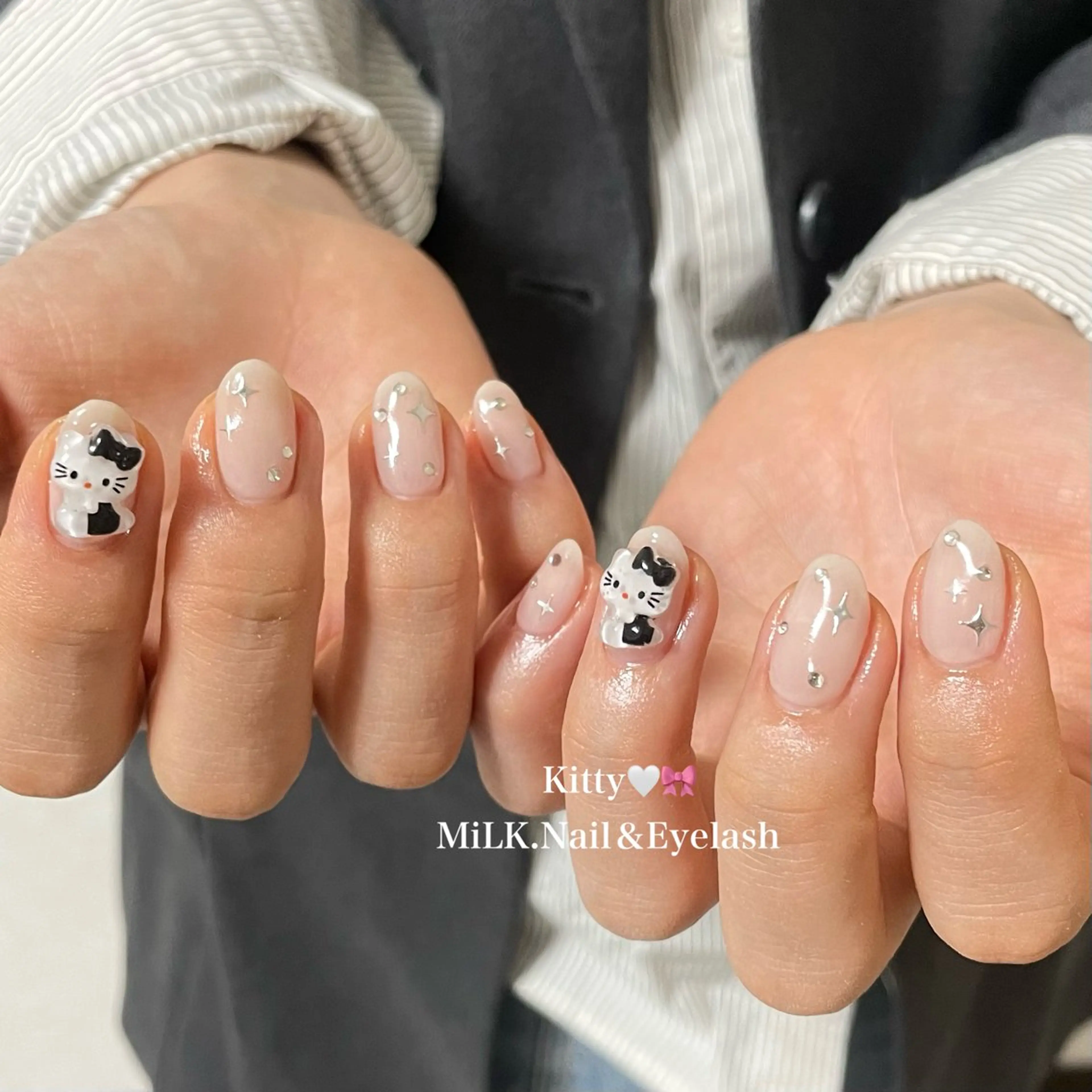ネイル ハンドネイル MiLK. Nail&Eyelash所属・MiLK. wakaのマツエク・マツパデザイン