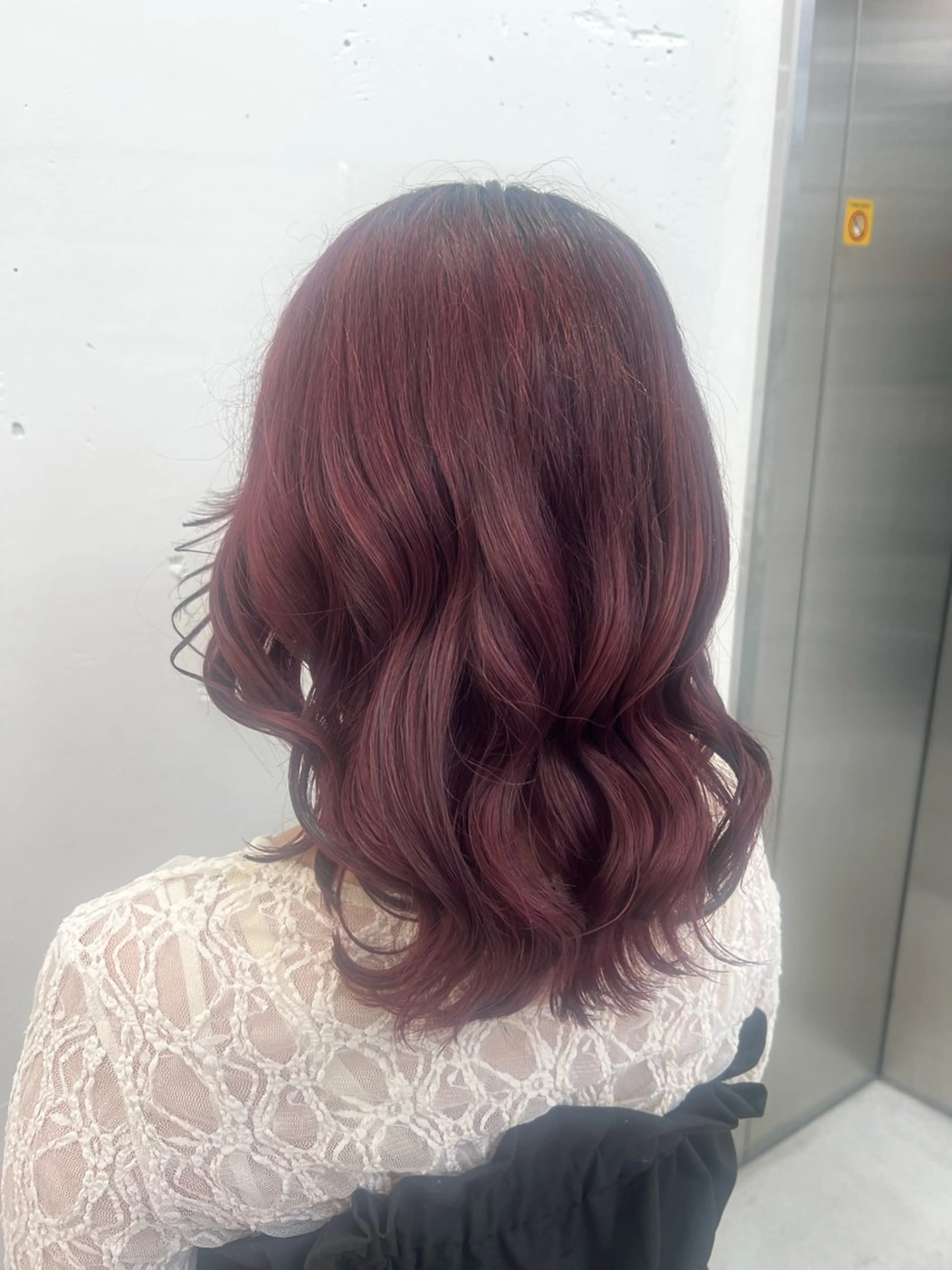 ミディアム カラー ヘアカラー トリートメント ヘアセット 🎀ちさ🎀 JILLSTUDIOのヘアスタイル