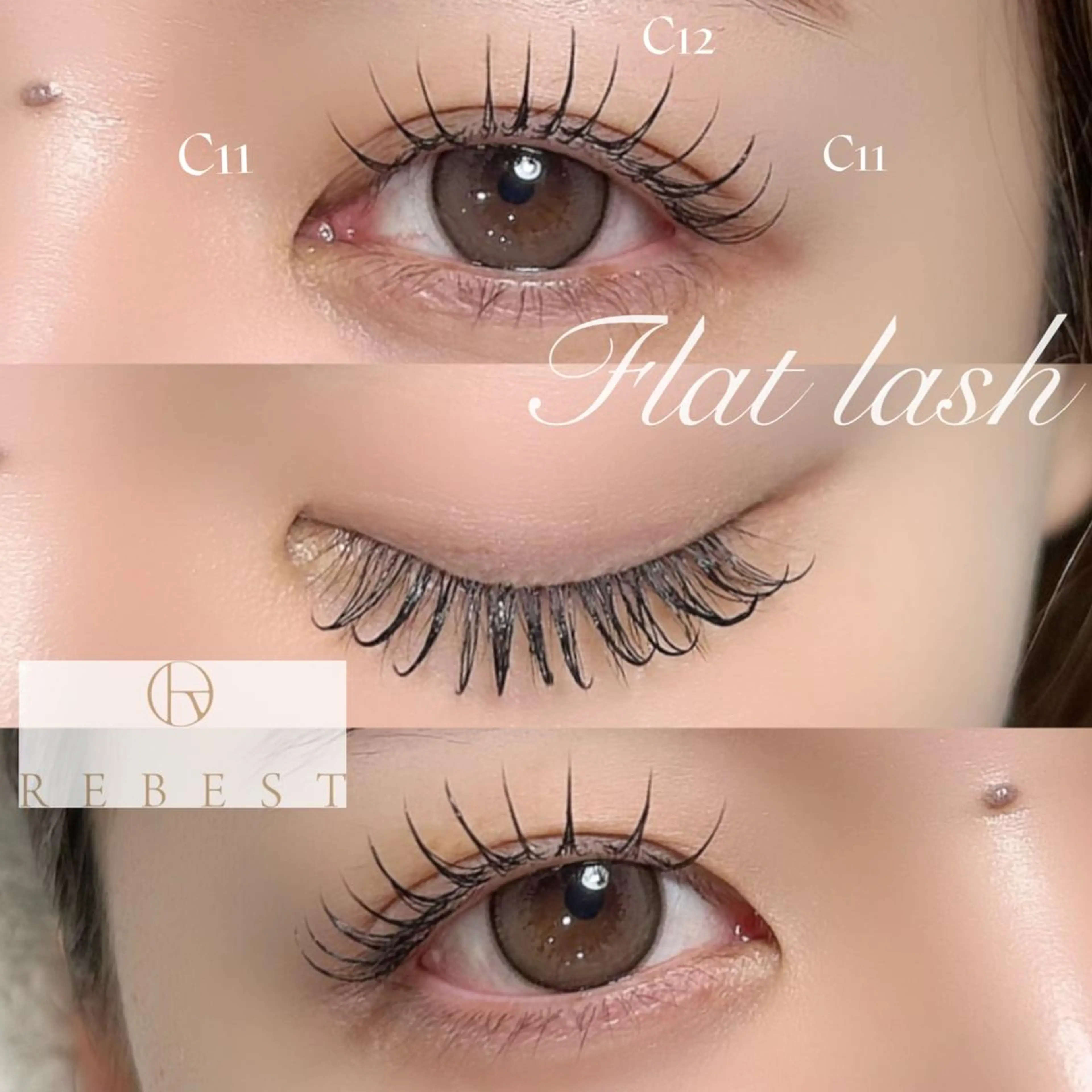 マツエク・マツパ マツエク 👁️eye京橋 REBESTのマツエク・マツパデザイン