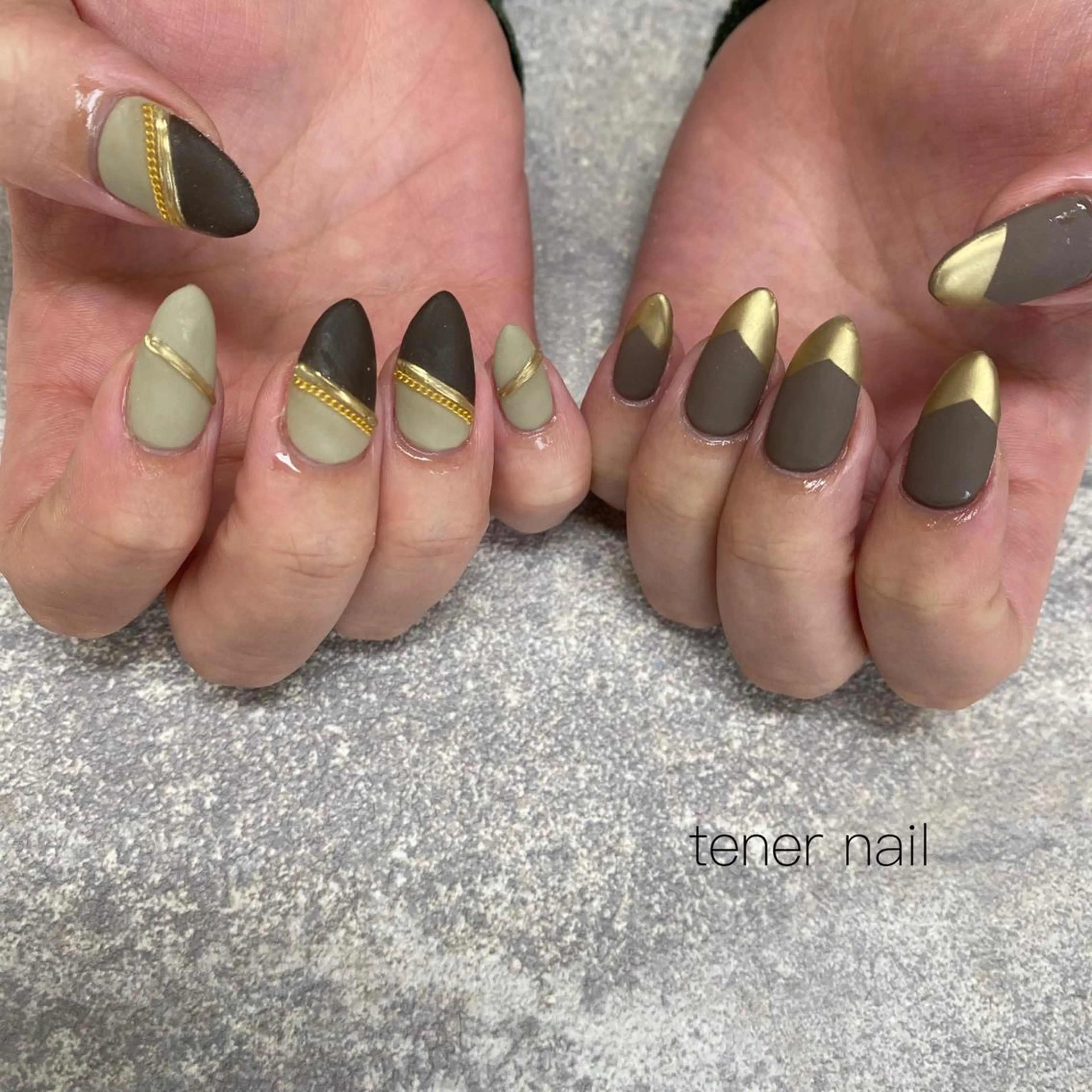 ネイル マットネイル tener  nail  テネルネイル所属・テネルネイル tener nailのネイルデザイン
