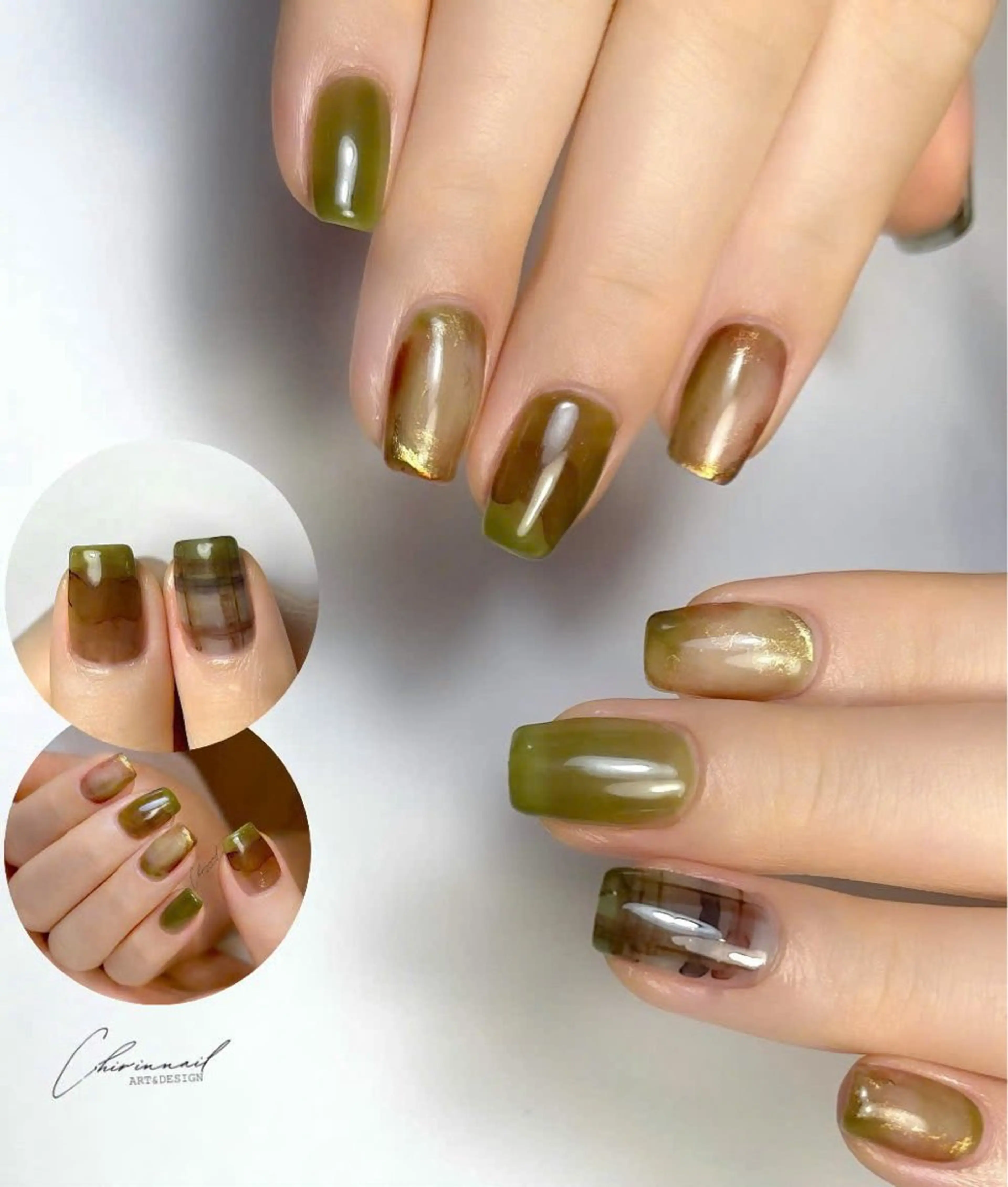ネイル ニュアンスネイル ちりんネイル所属・chirin nailのネイルデザイン