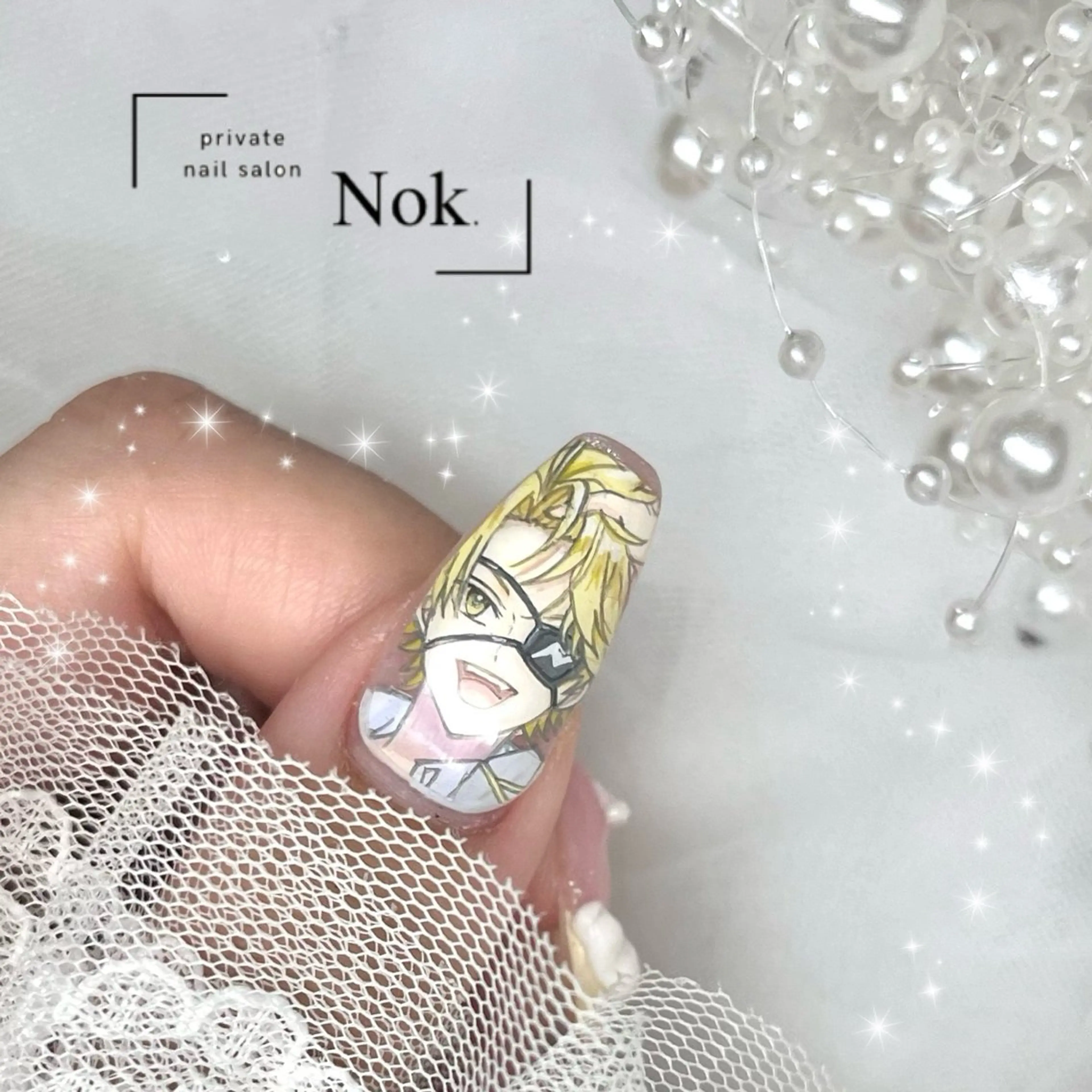 ネイル ハンドネイル 池袋痛ネイル Nok. 渡辺のネイルデザイン