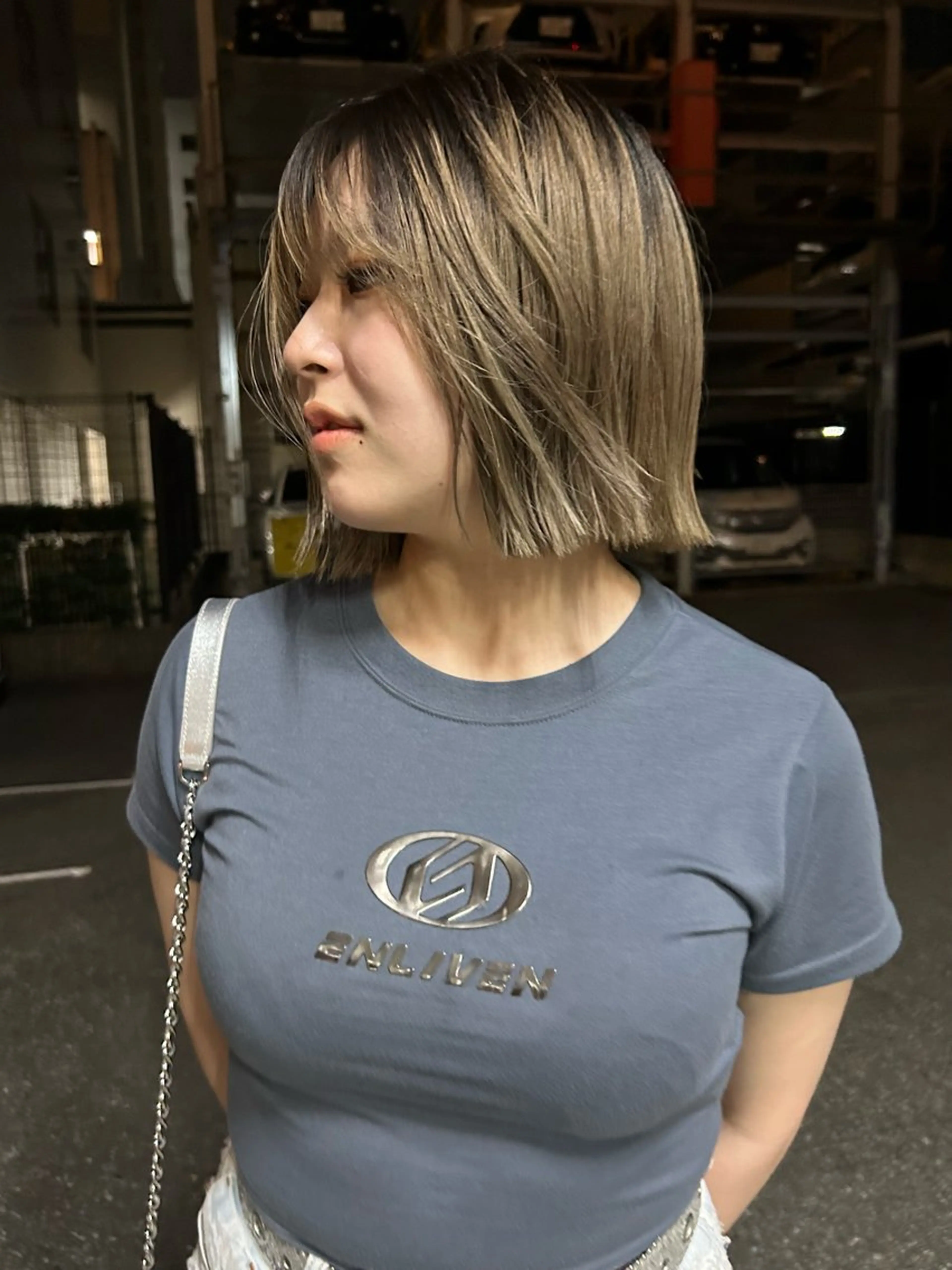 ショート BROUN®所属・NACA /江坂/カットモデルのヘアスタイル