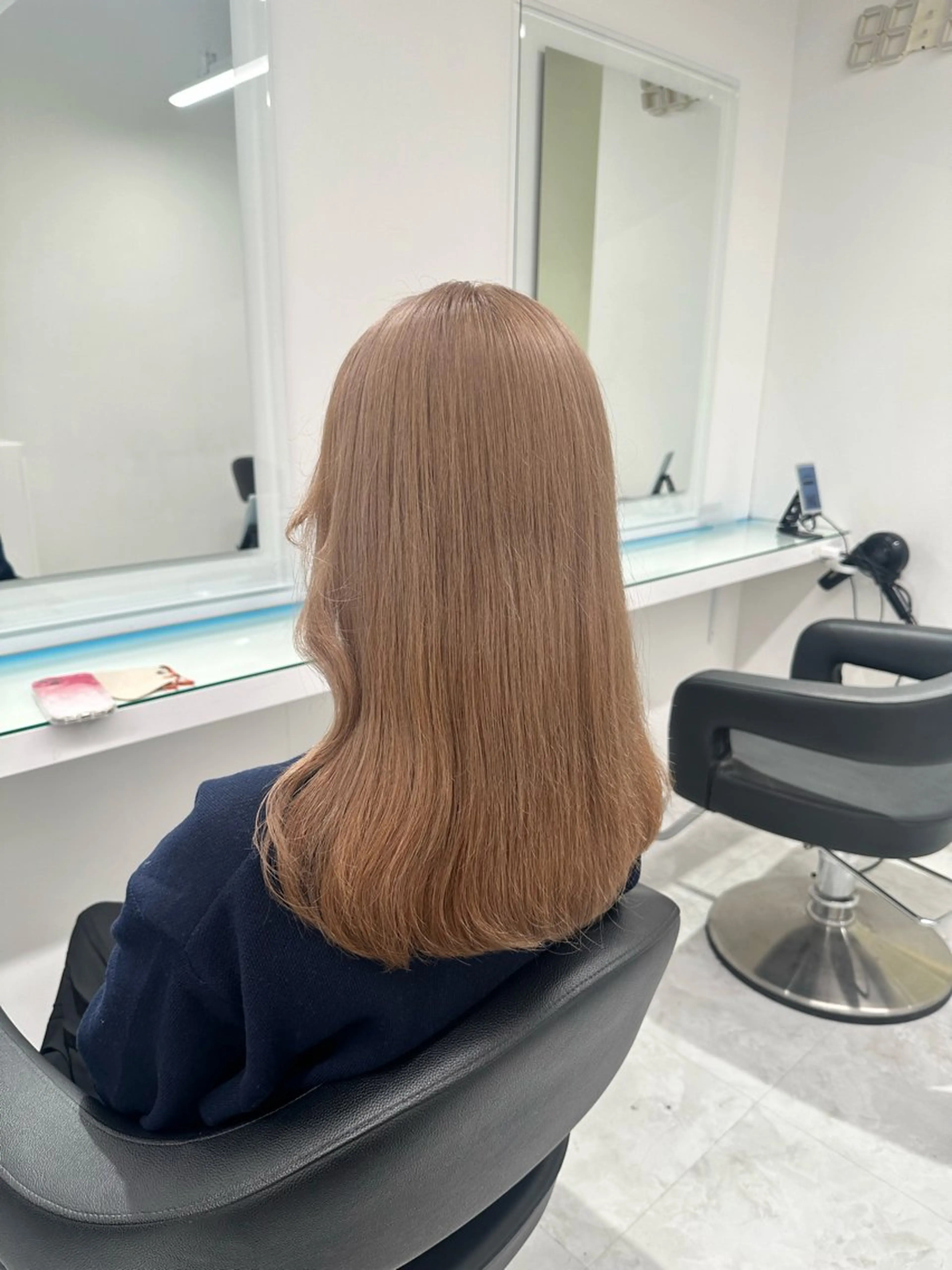 カラー マンツーマン/原宿/ 透明感カラー⭐️のヘアスタイル