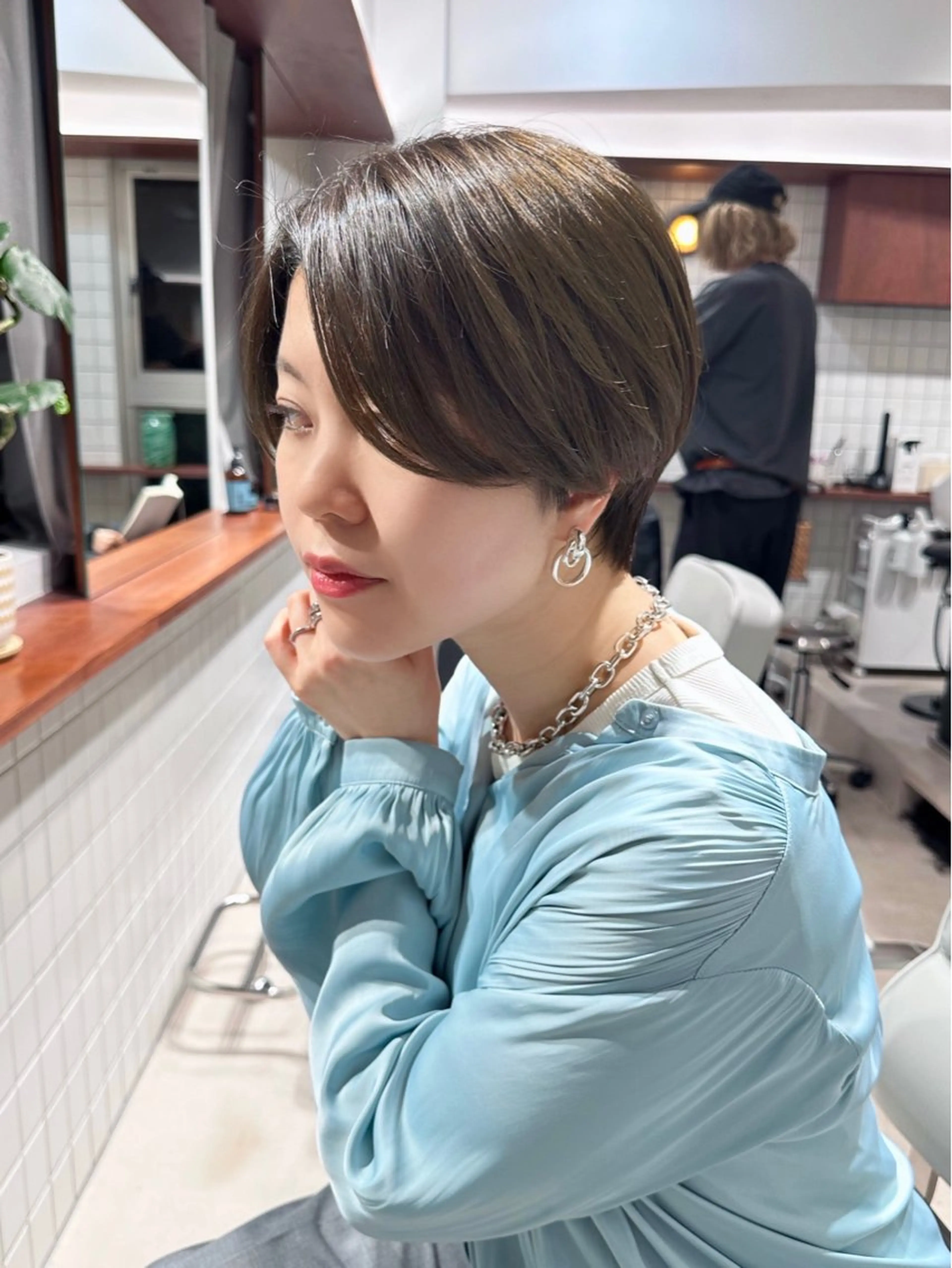 🏁【カット＋カラー】ショート、ボブ◎メンズカット可の写真