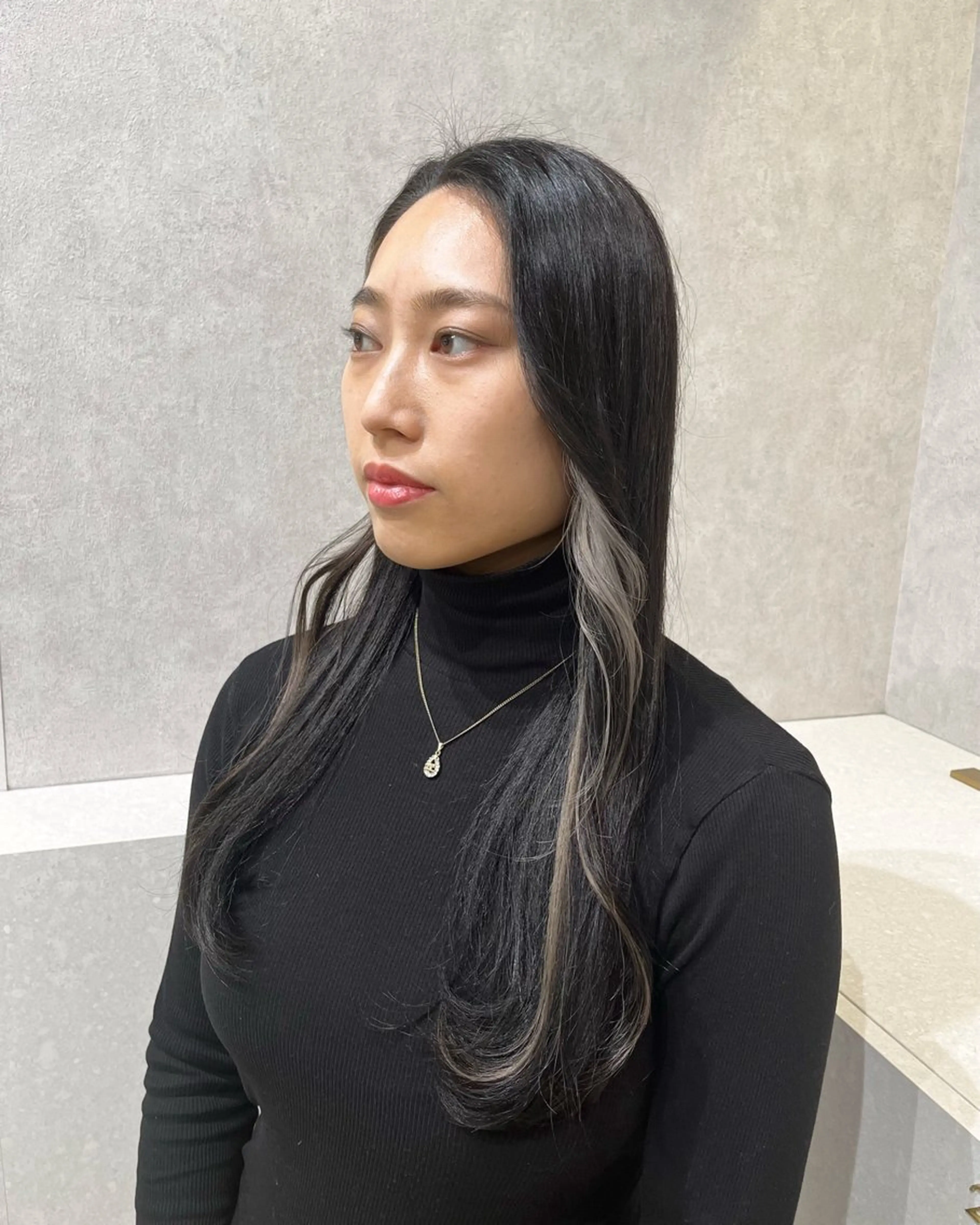 ロング カラー カット ヘアカラー トリートメント 韓国ヘア🇰🇷艶髪 カラー/yui💎のヘアスタイル