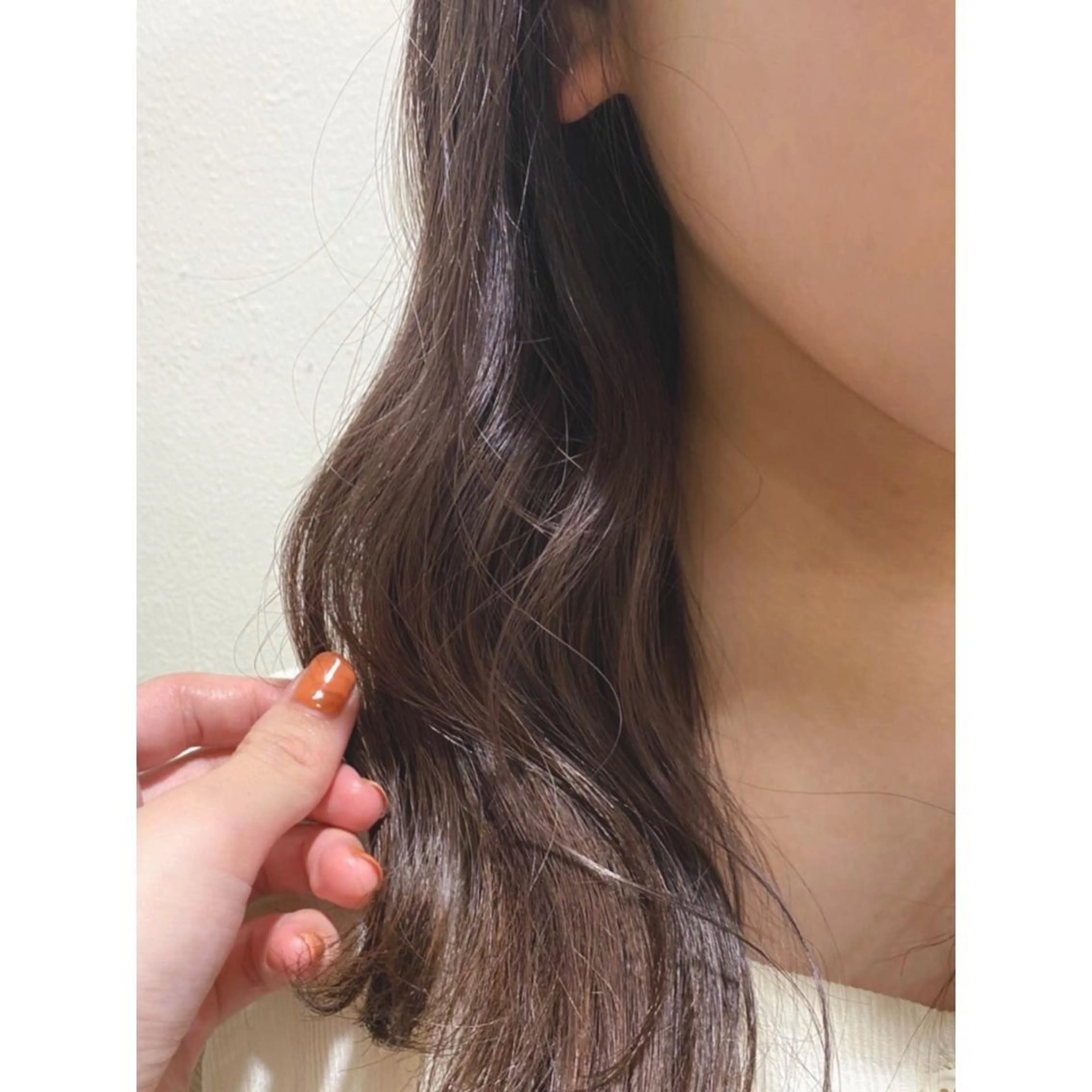 👧🏻前髪ｶｯﾄ&ｶﾗｰ&ﾄﾘｰﾄﾒﾝﾄの写真