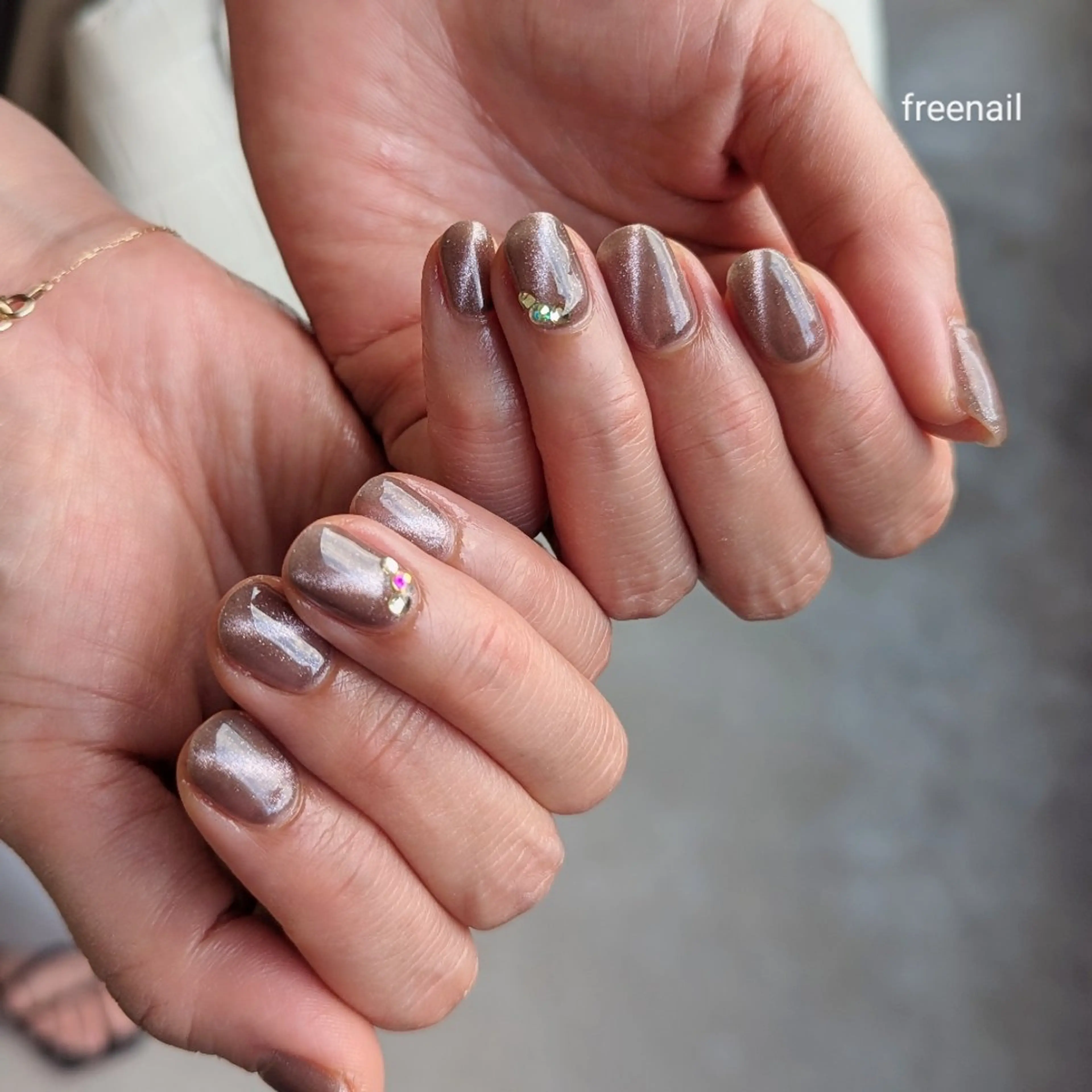 ネイル マグネットネイル ハンドネイル free nail フリーネイルのネイルデザイン