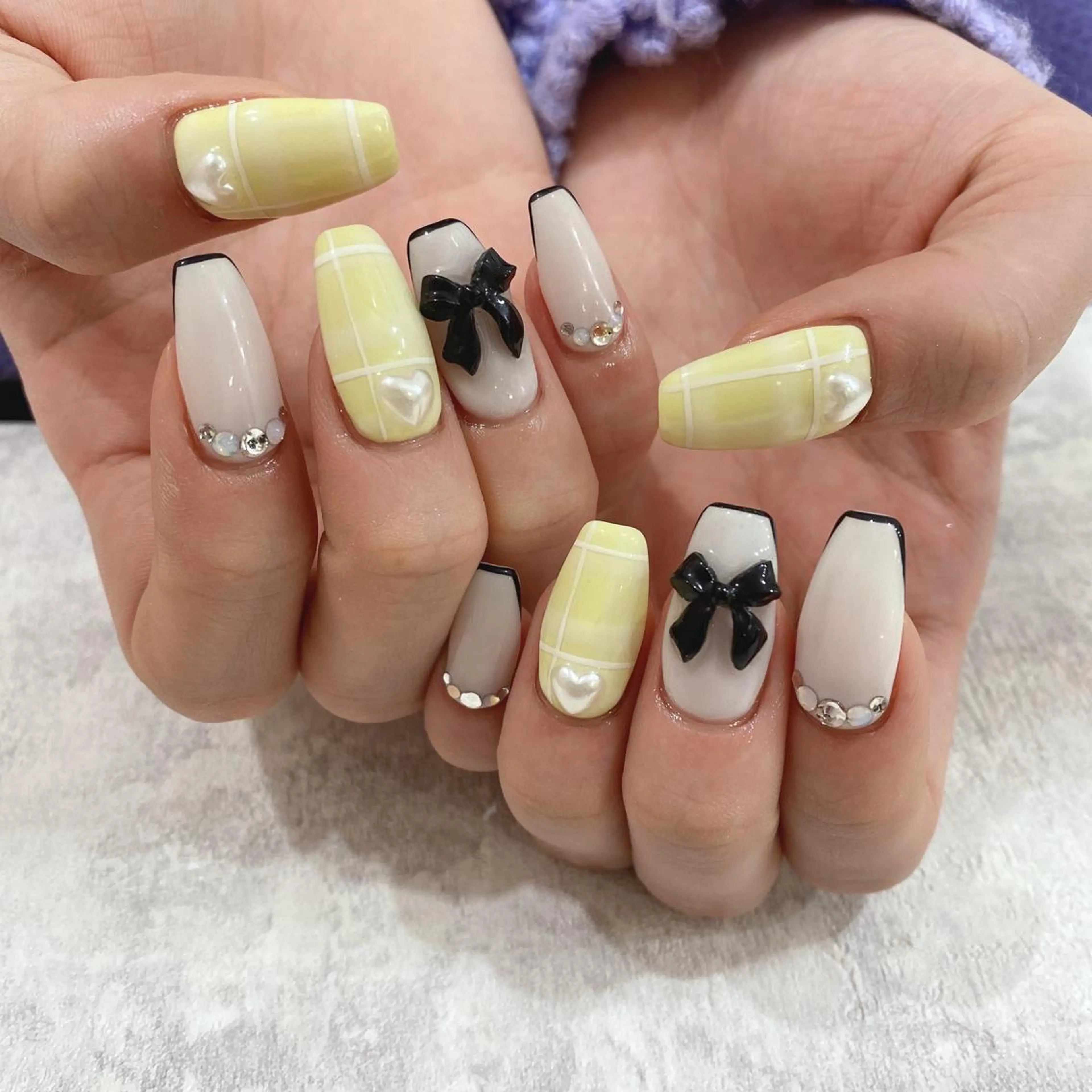 ロング ハンドネイル cho nailのネイルデザイン
