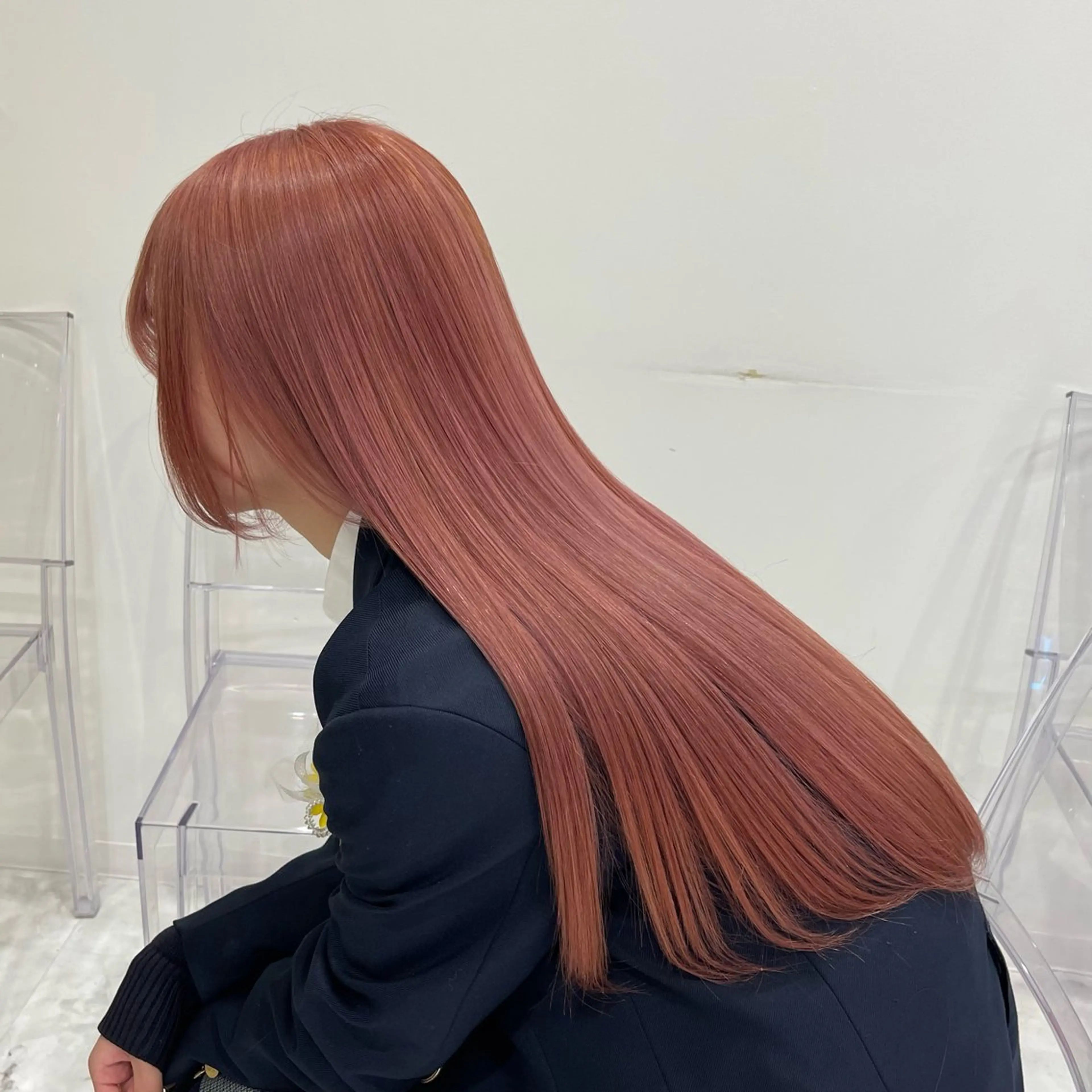 ミディアム カラー 🎀🧁ダメージレス 艶髪カラー🧁🎀のヘアスタイル