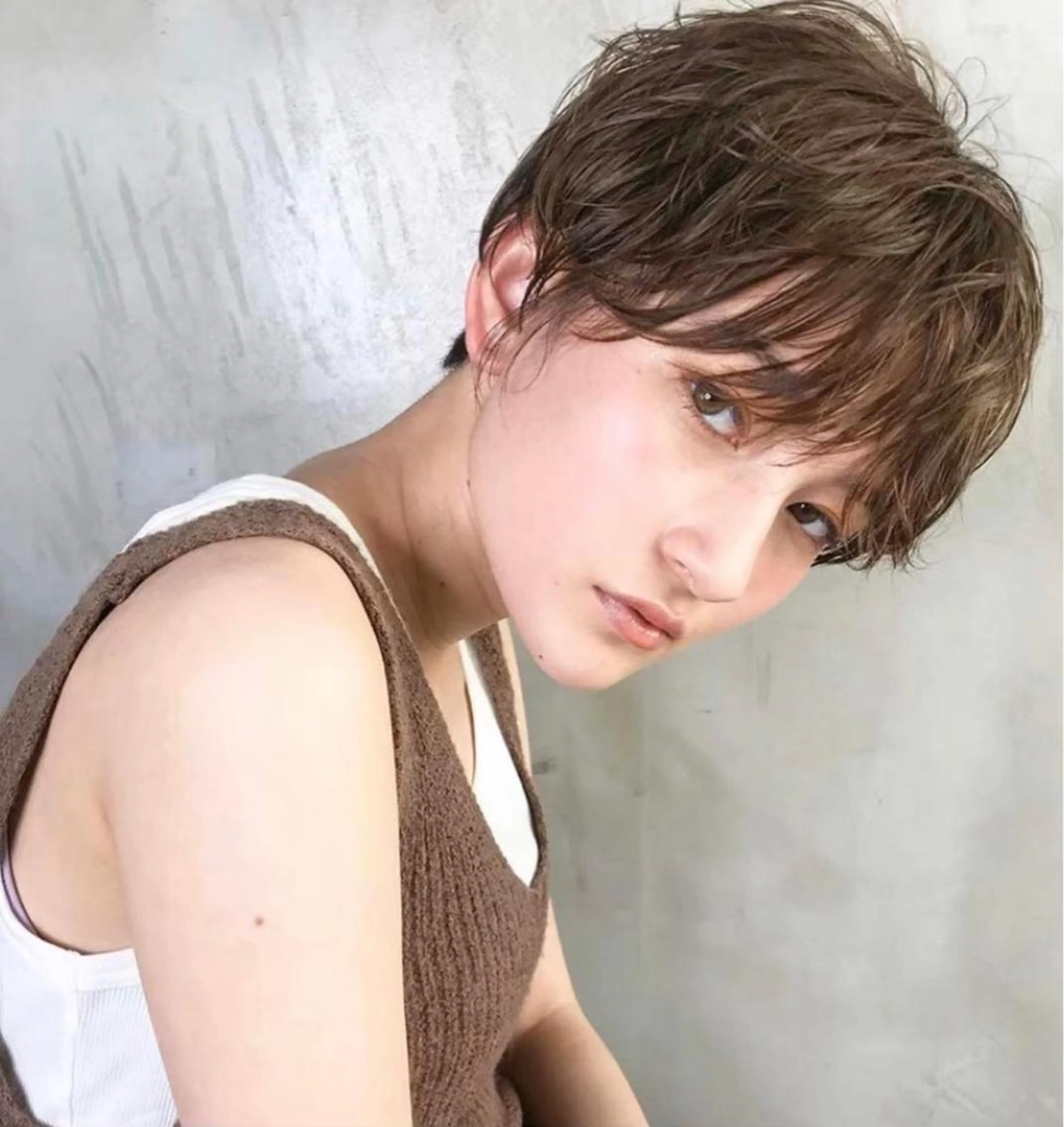 ショート カット ヘアカラー トリートメント ブリーチダブルカラー 【koide】のヘアスタイル