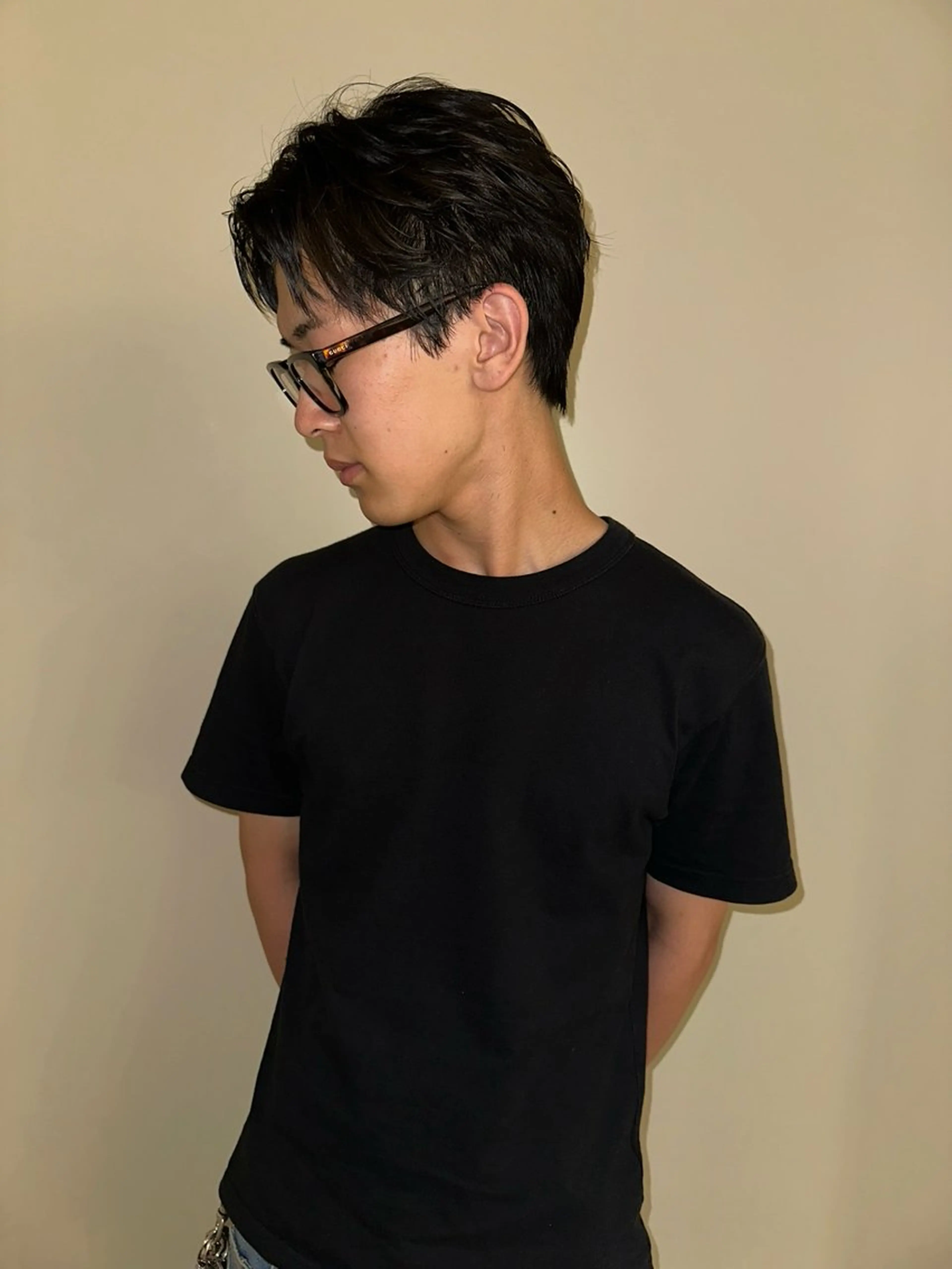 メンズ カット そーた/メンズ/ デザインカラー/のヘアスタイル