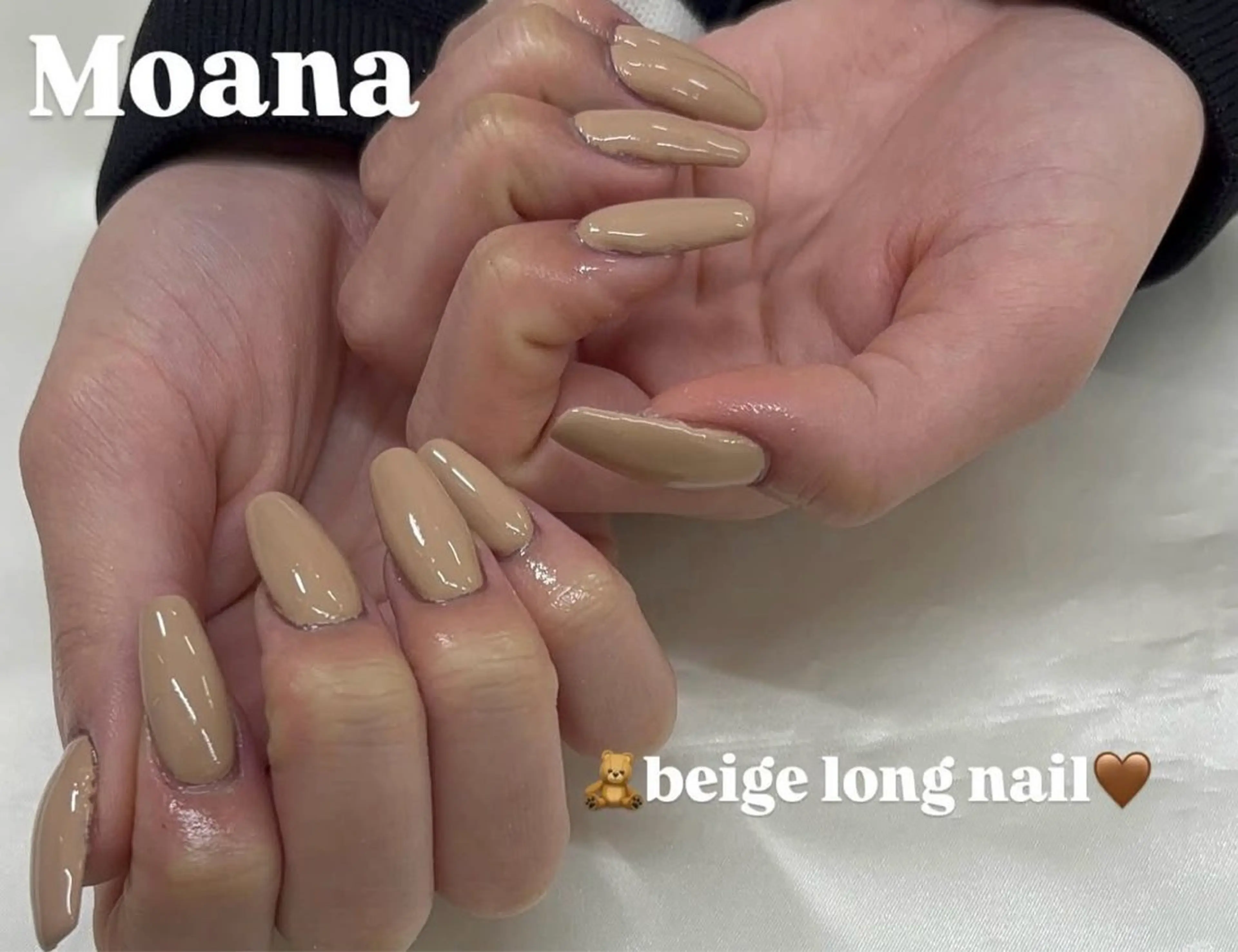 ネイル ワンカラーネイル 冬ネイル クリスマス Moana nail Hiyoriのネイルデザイン