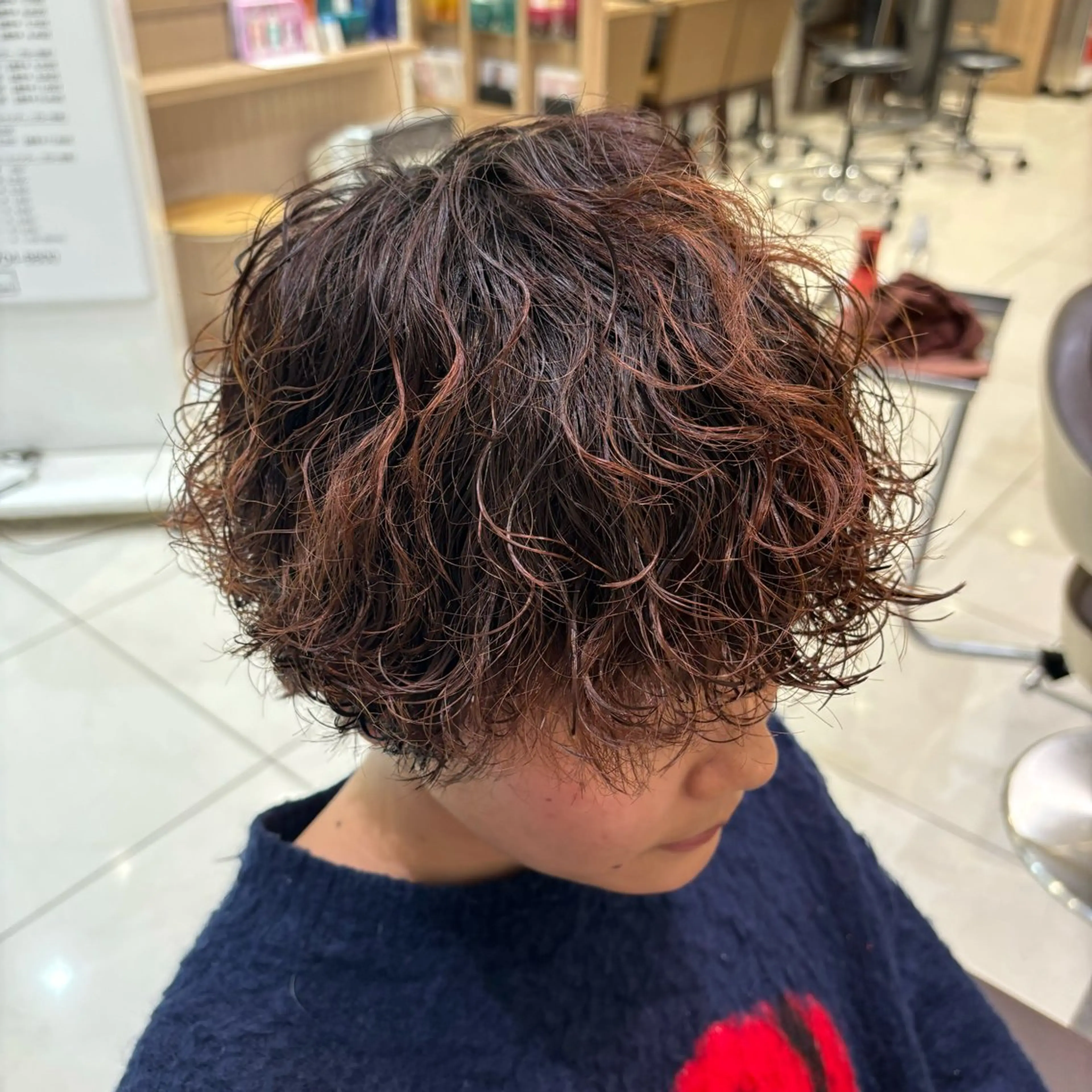 パーマ 波巻きスパイラル・ カルマ/aoiのヘアスタイル