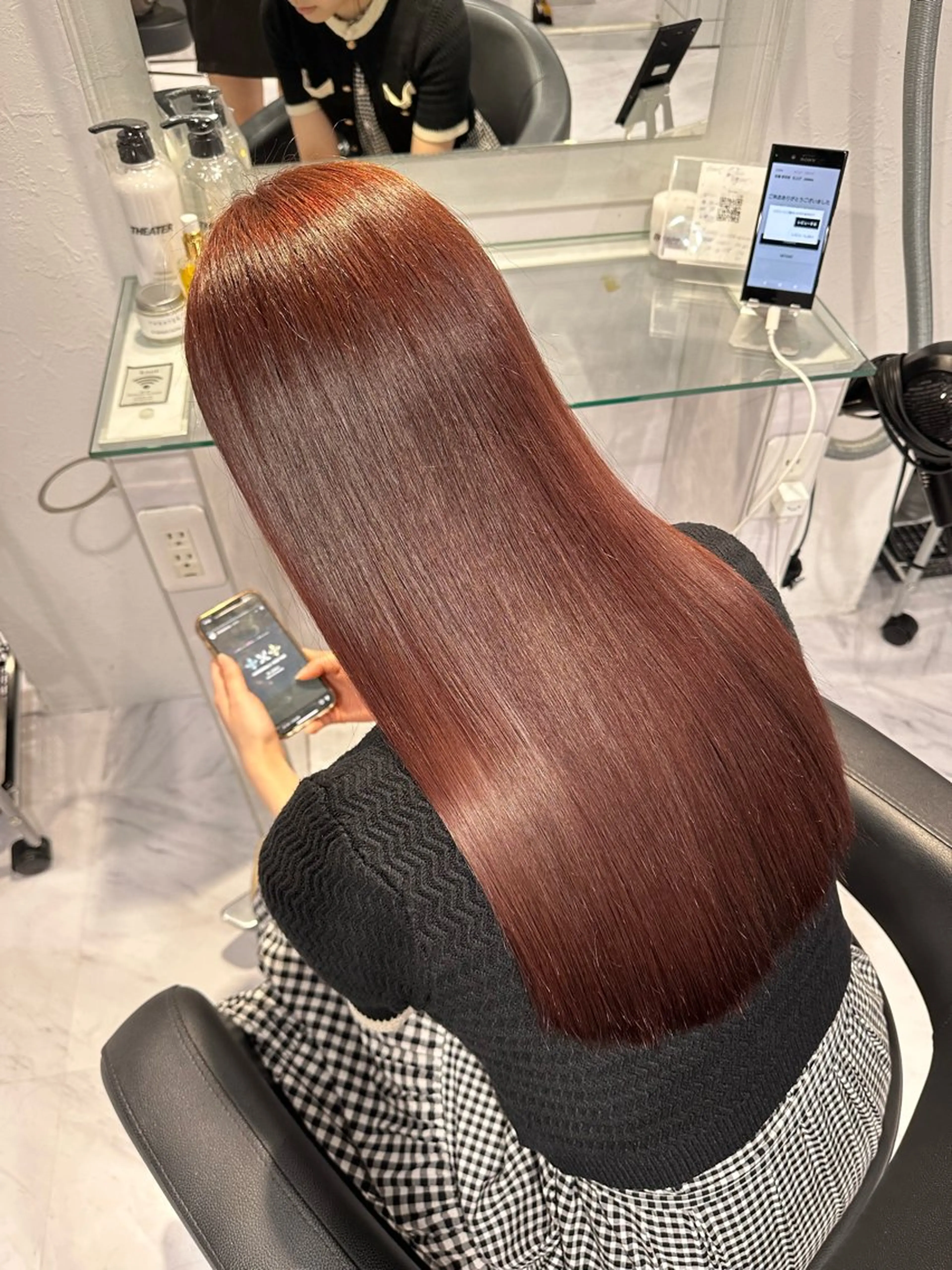 ロング カラー 髪質改善 ロング トリートメント 🐺メンズパーマ マッシュ　あさひ🐺のヘアスタイル