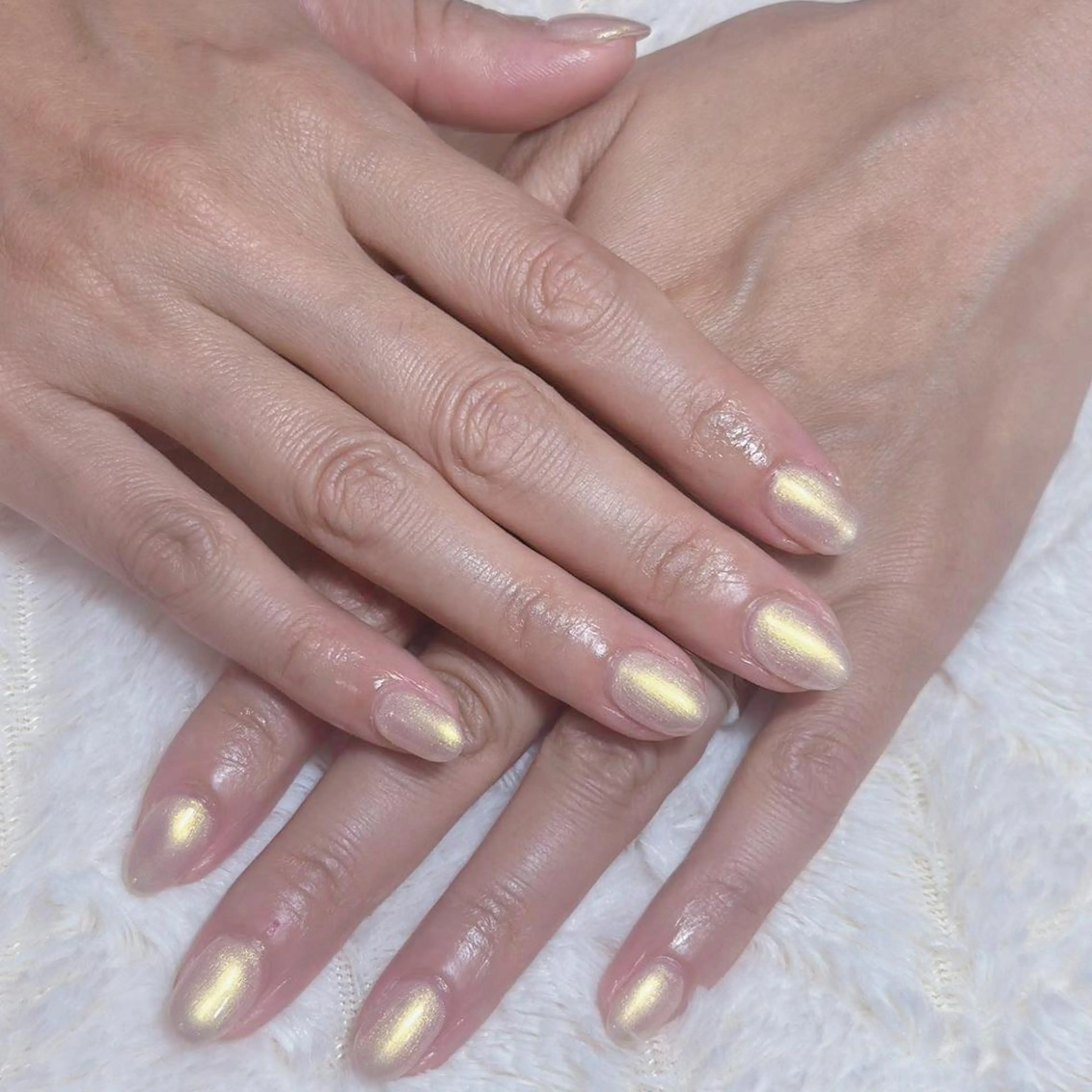 ネイル アートネイル オーロラネイル ガーリー キラキラネイル 韓国ネイル Nail Monsterのネイルデザイン