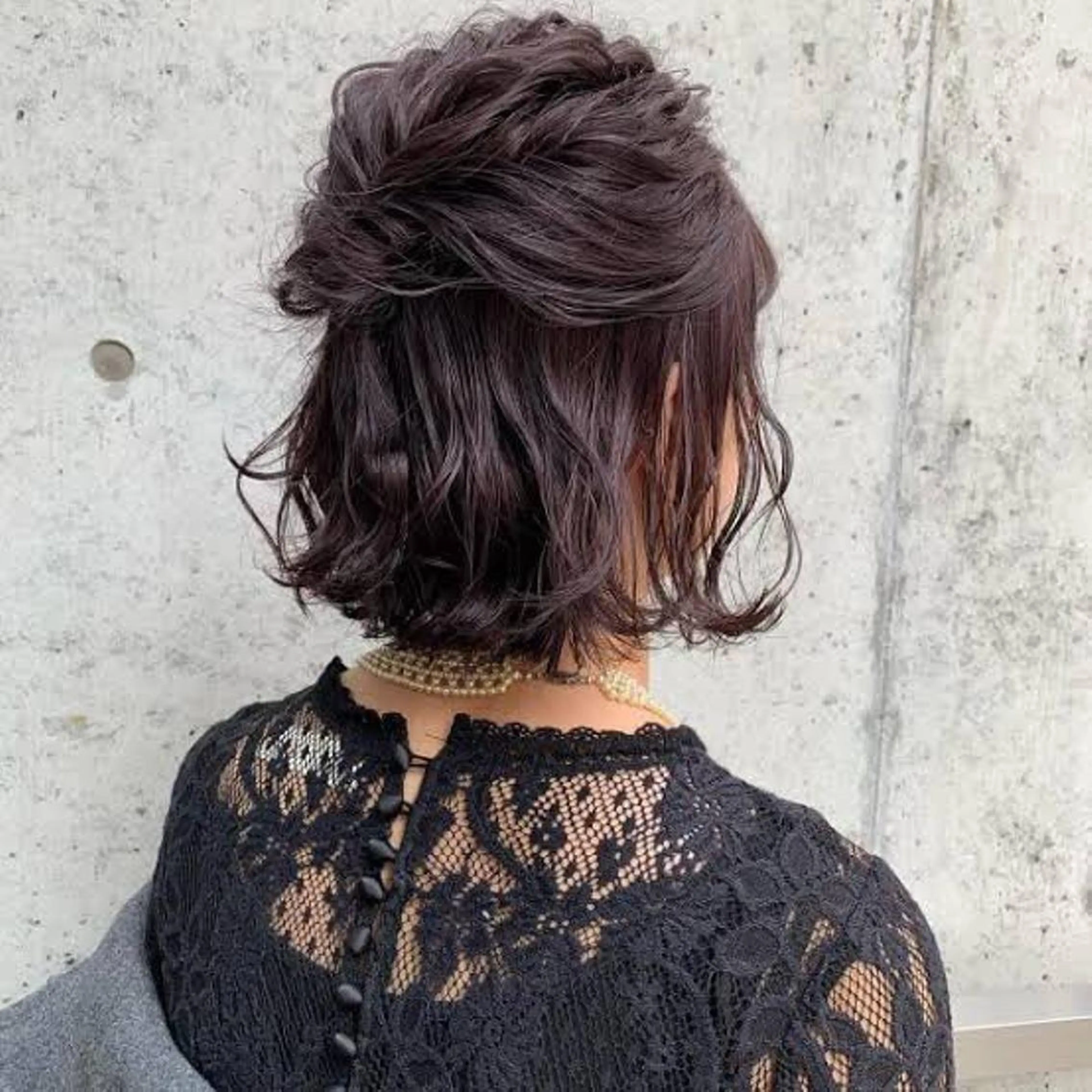 ミディアム 店長/藤原 季矢のヘアスタイル