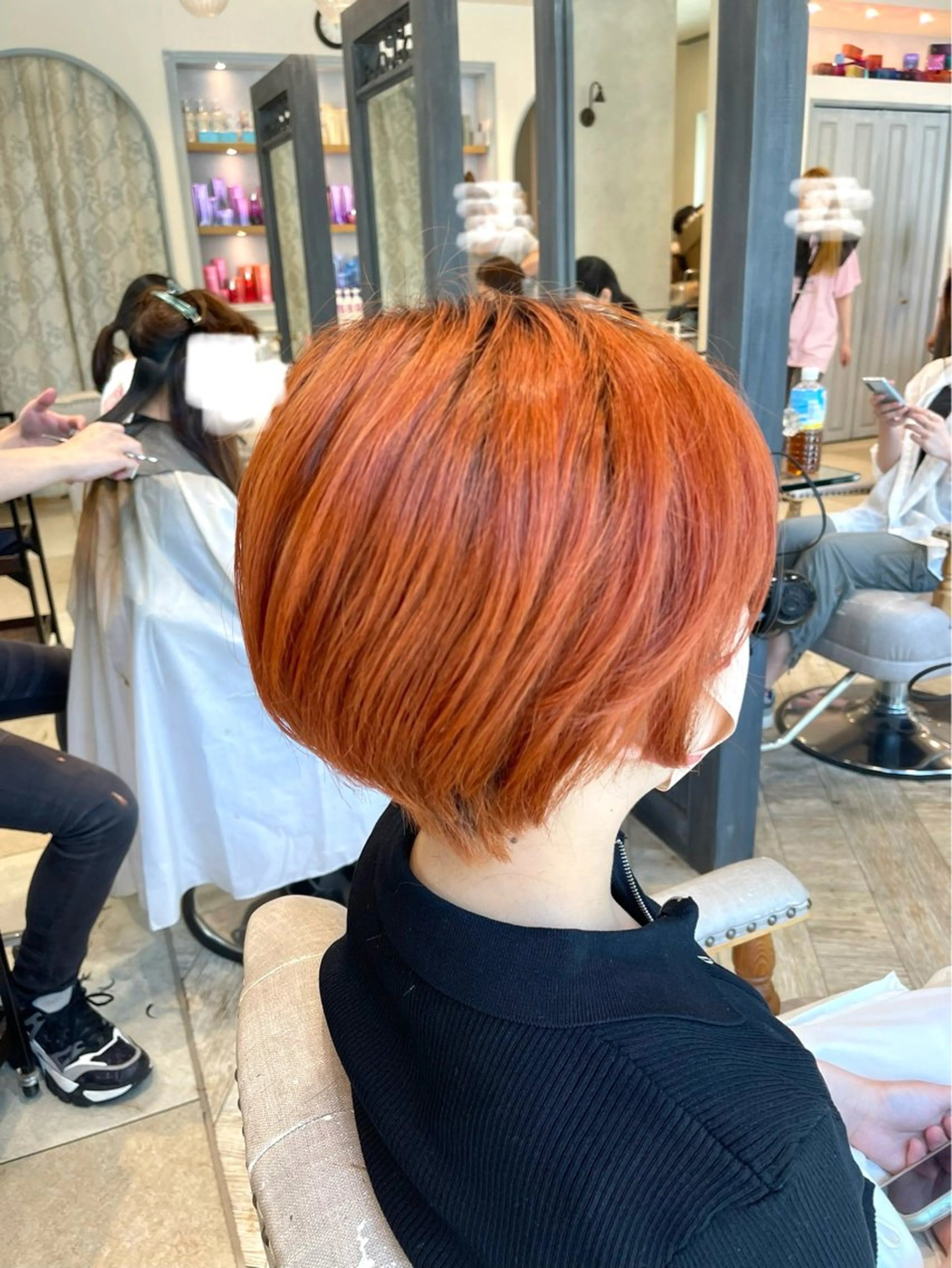 ショート ショートヘア ヘアカラー トリートメント ショート/ボブ アンドウ☺︎のヘアスタイル