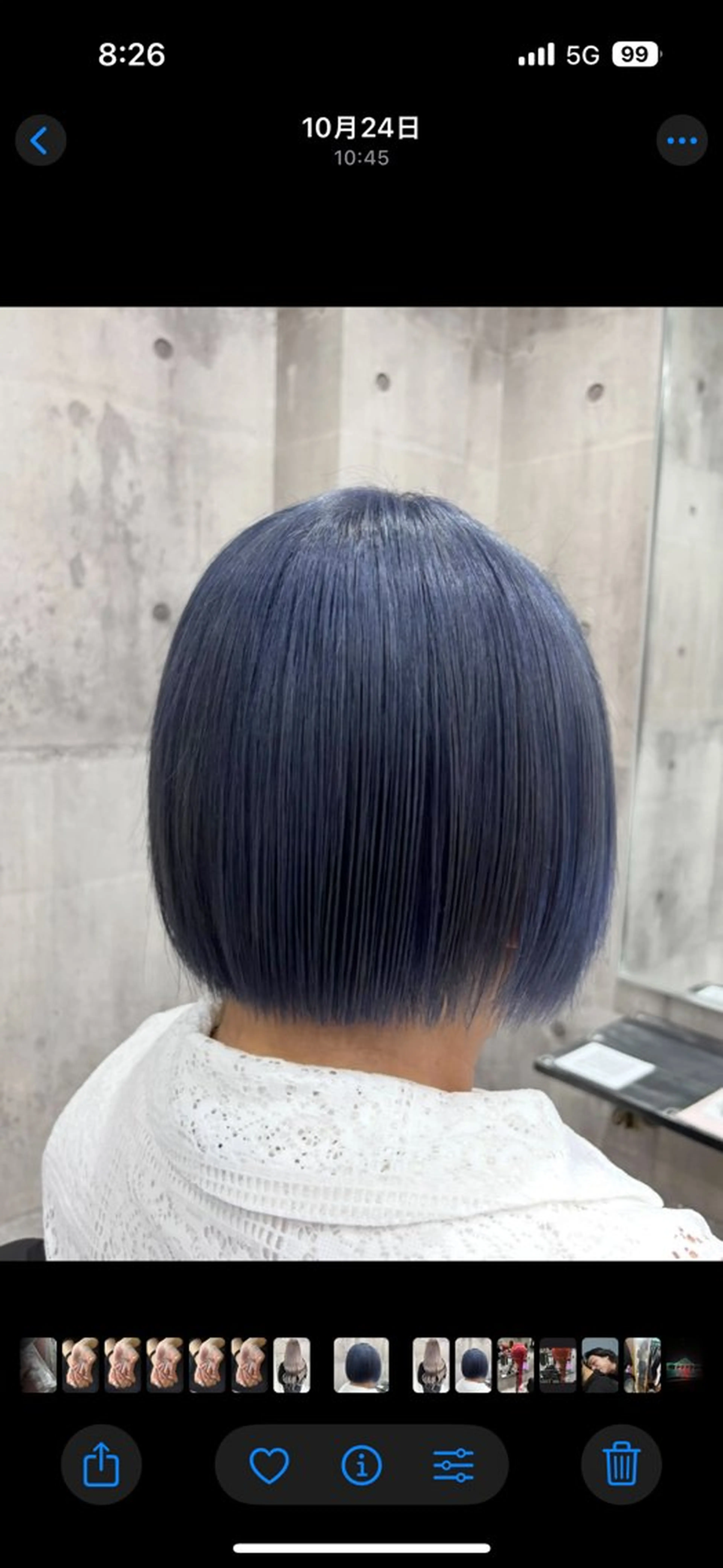 ショート 🍑🧋ハイトーン 暖色カラーlucaのヘアスタイル