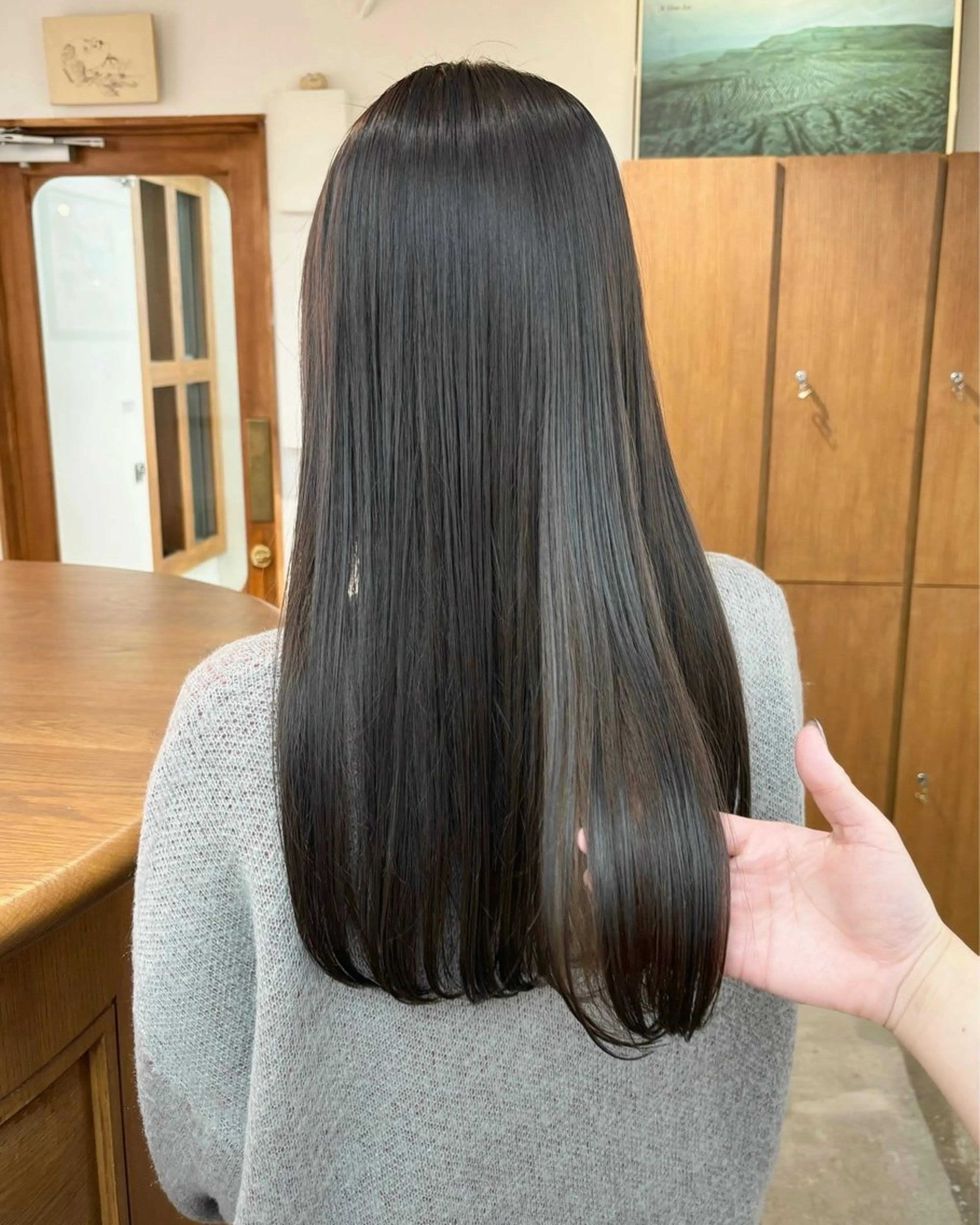 カラー ヘアカラー トリートメント ヘッドスパ ☑️aiko【艶 カラー・ショート募】のヘアスタイル