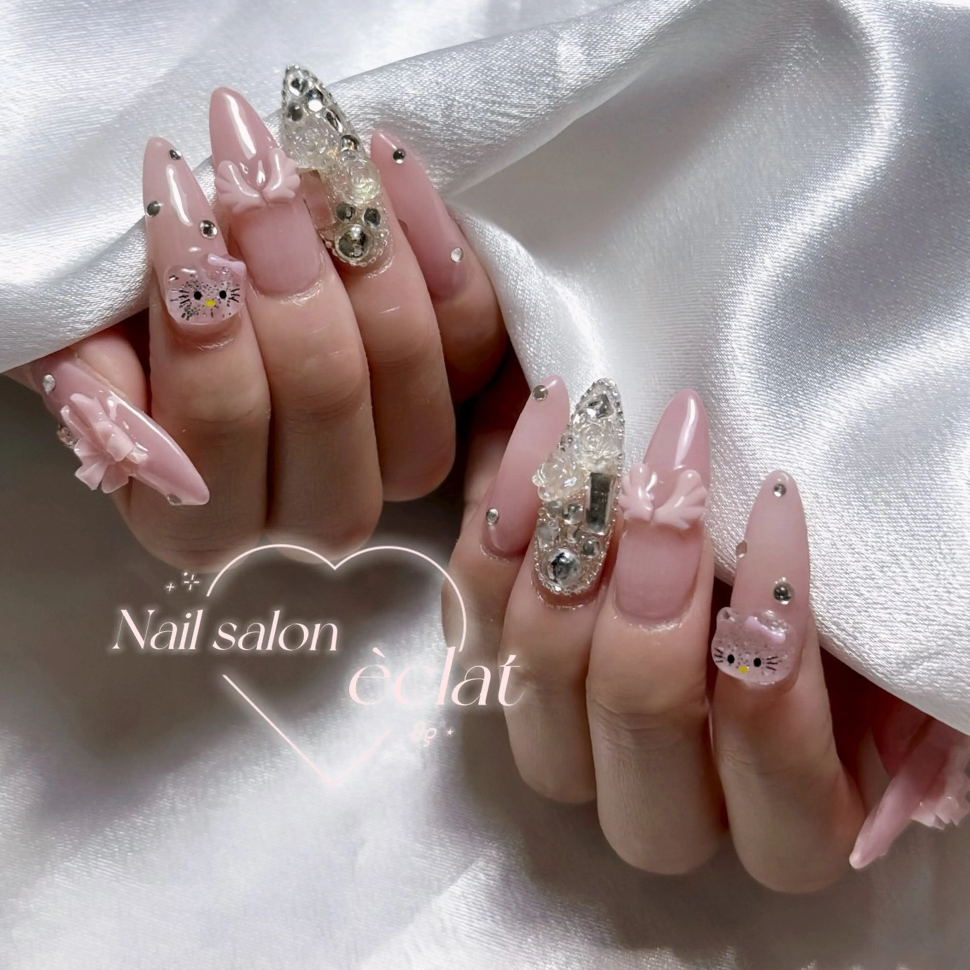 ネイル ハンドネイル éclat ⸝꙳.⋆ 栄|久屋大通のネイルデザイン