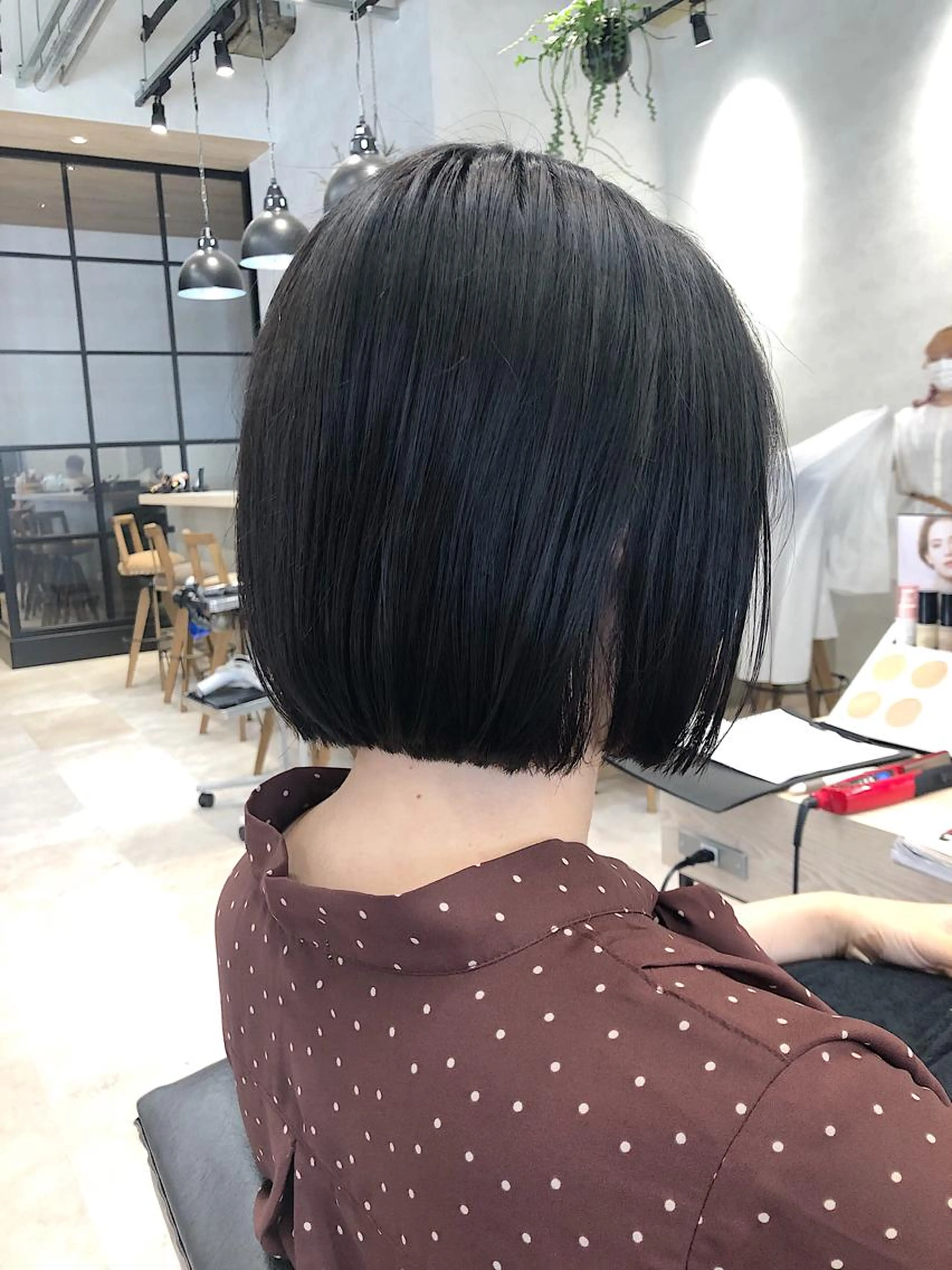 🌈【ミニモ限定価格】🌈カット＋縮毛矯正＋トリートメント⭐️の写真