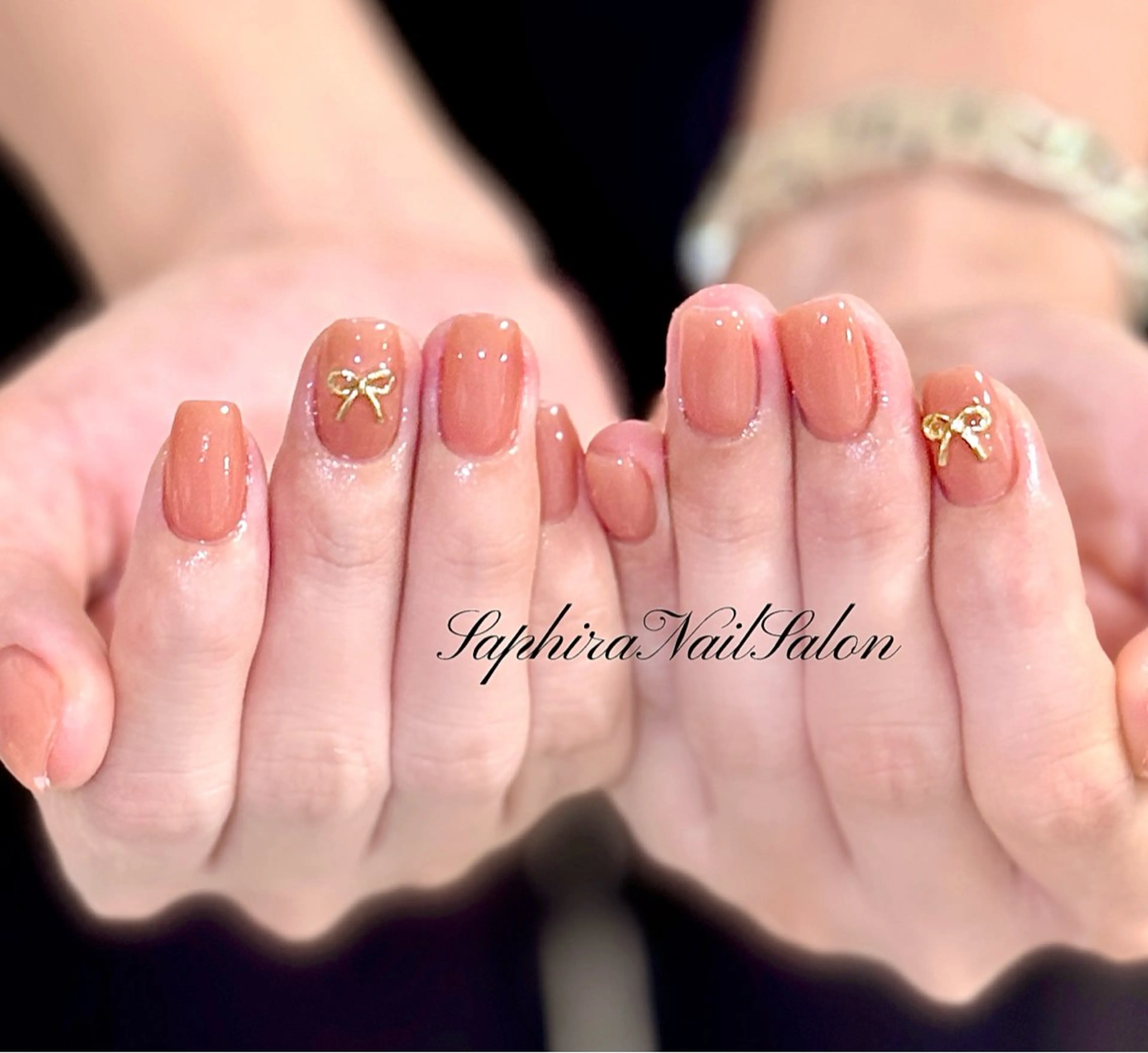 カラー ハンドネイル Saphiraネイル サロン錦糸町のネイルデザイン