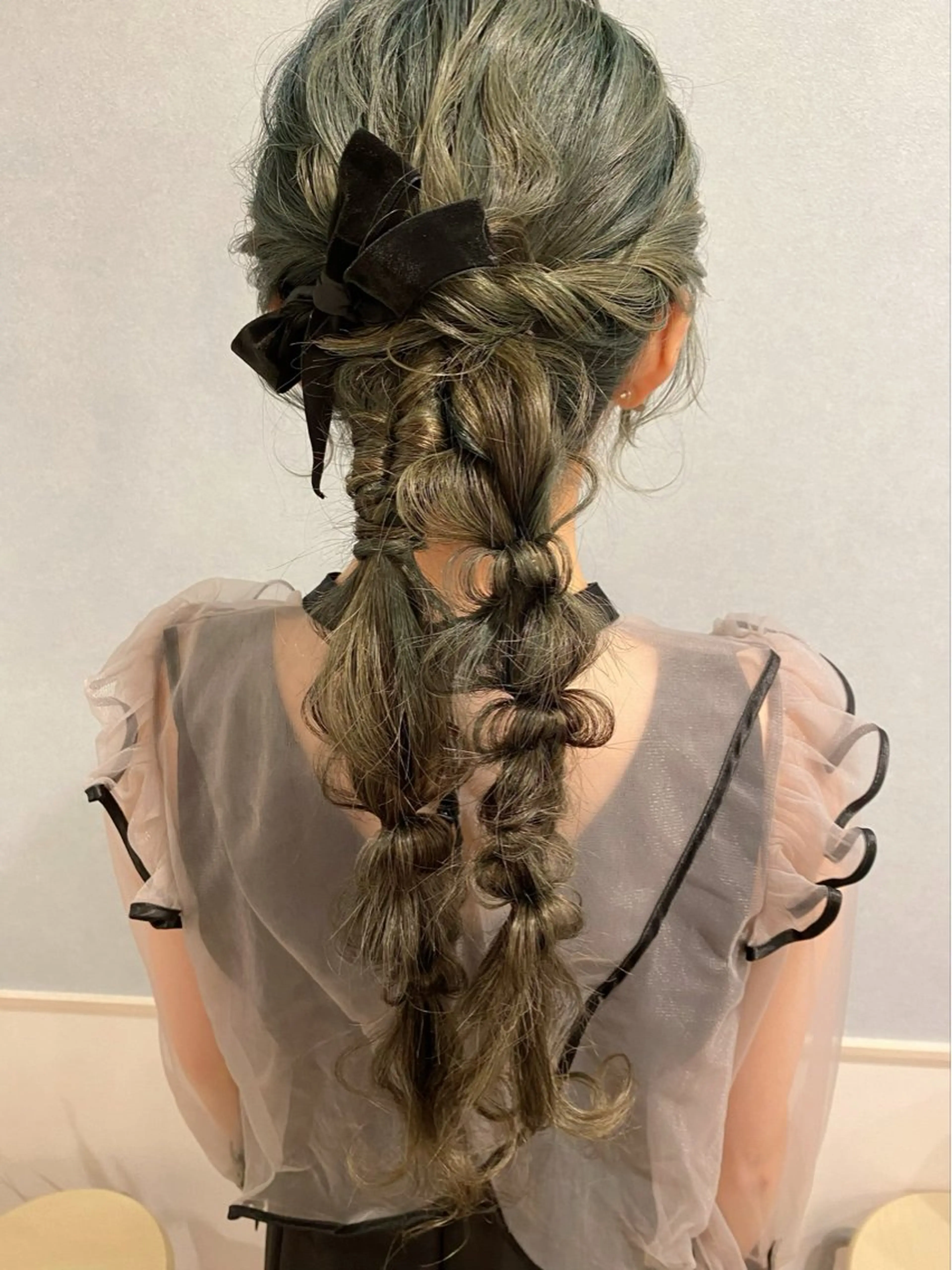ロング ヘアアレンジ セットサロン      ラフテル所属・大阪/ヘアアレンジ /似合わせset💐のヘアスタイル