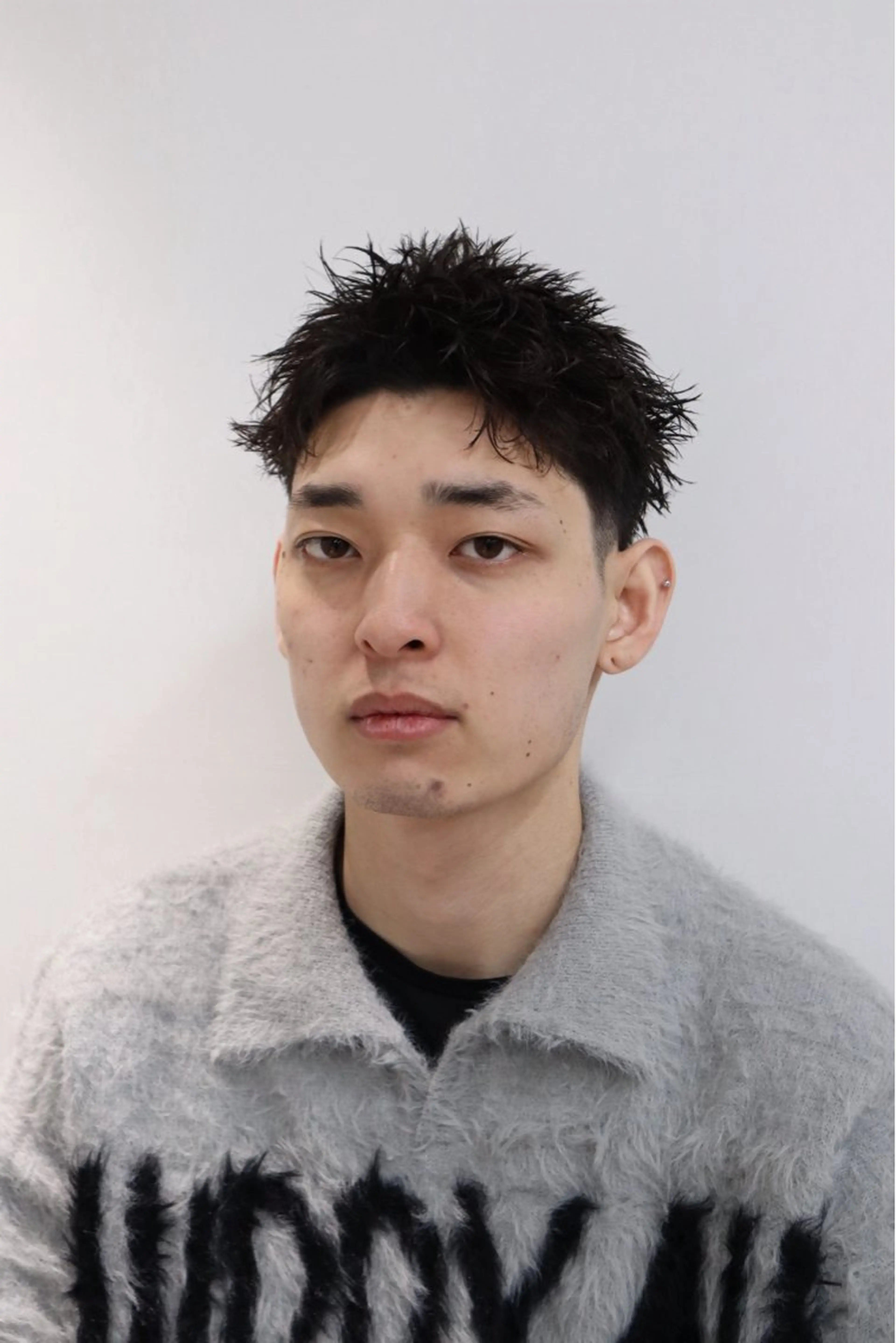 ショート パーマ メンズ メンズ特化   西野 晴紀のヘアスタイル