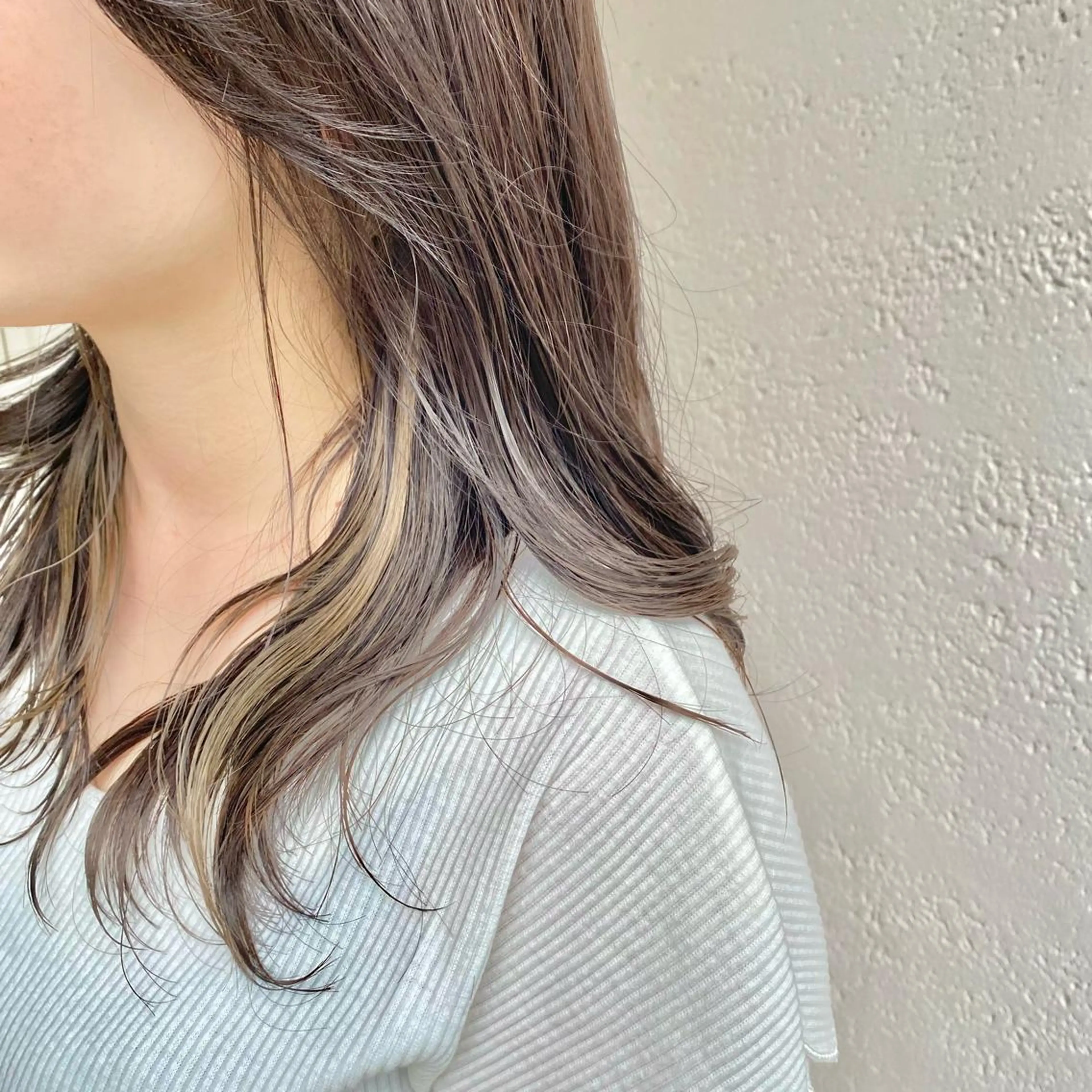 ミディアム カット ヘアカラー 恒松 大毅のヘアスタイル