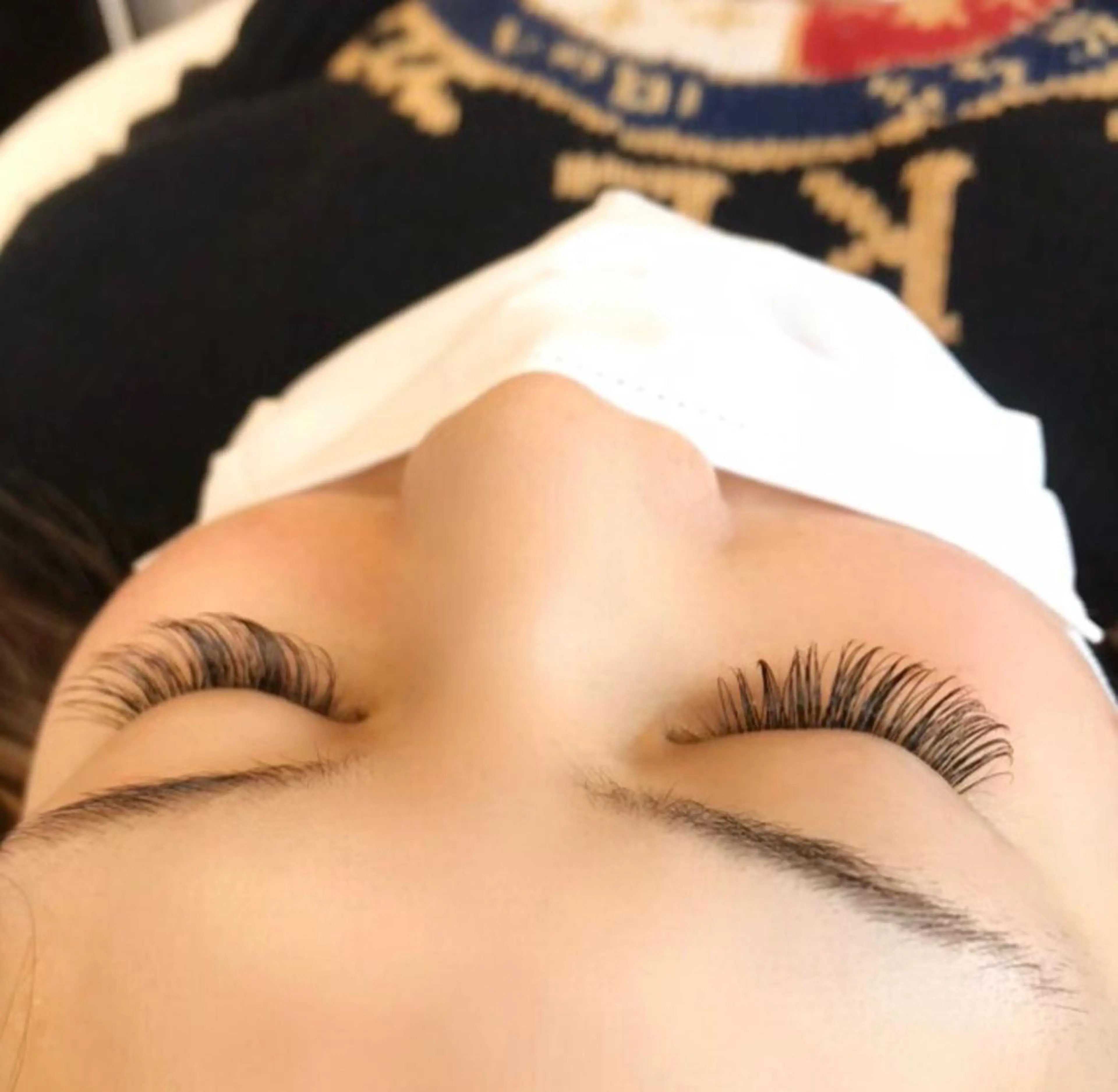 マツエク・マツパ CCカール Cカール カラーマツエク フラットラッシュ セーブル マツエク francesca eyelash所属・中島 顕子のマツエク・マツパデザイン