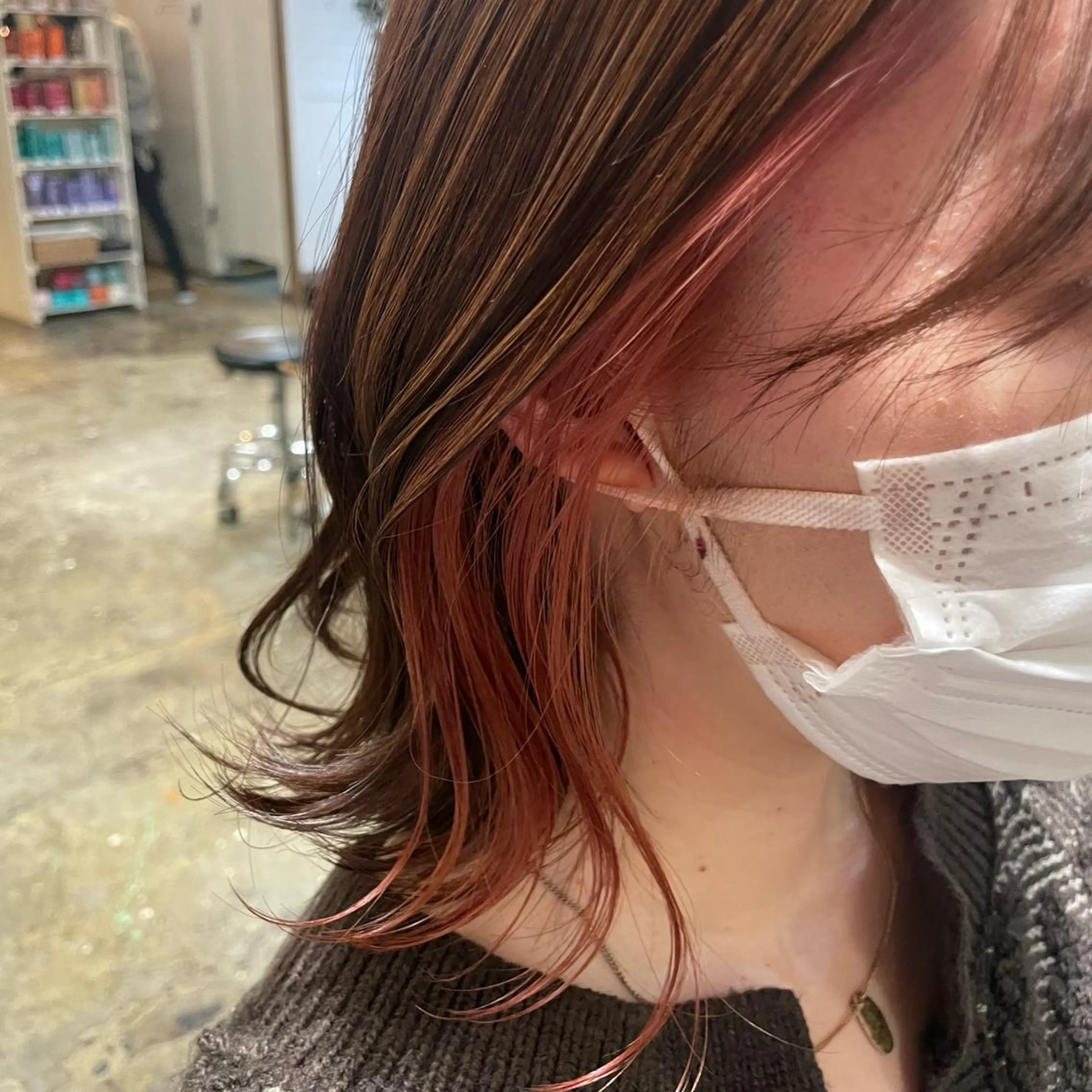 ミディアム ボブ 🇰🇷韓国スタイル レイヤー/ayanaのヘアスタイル