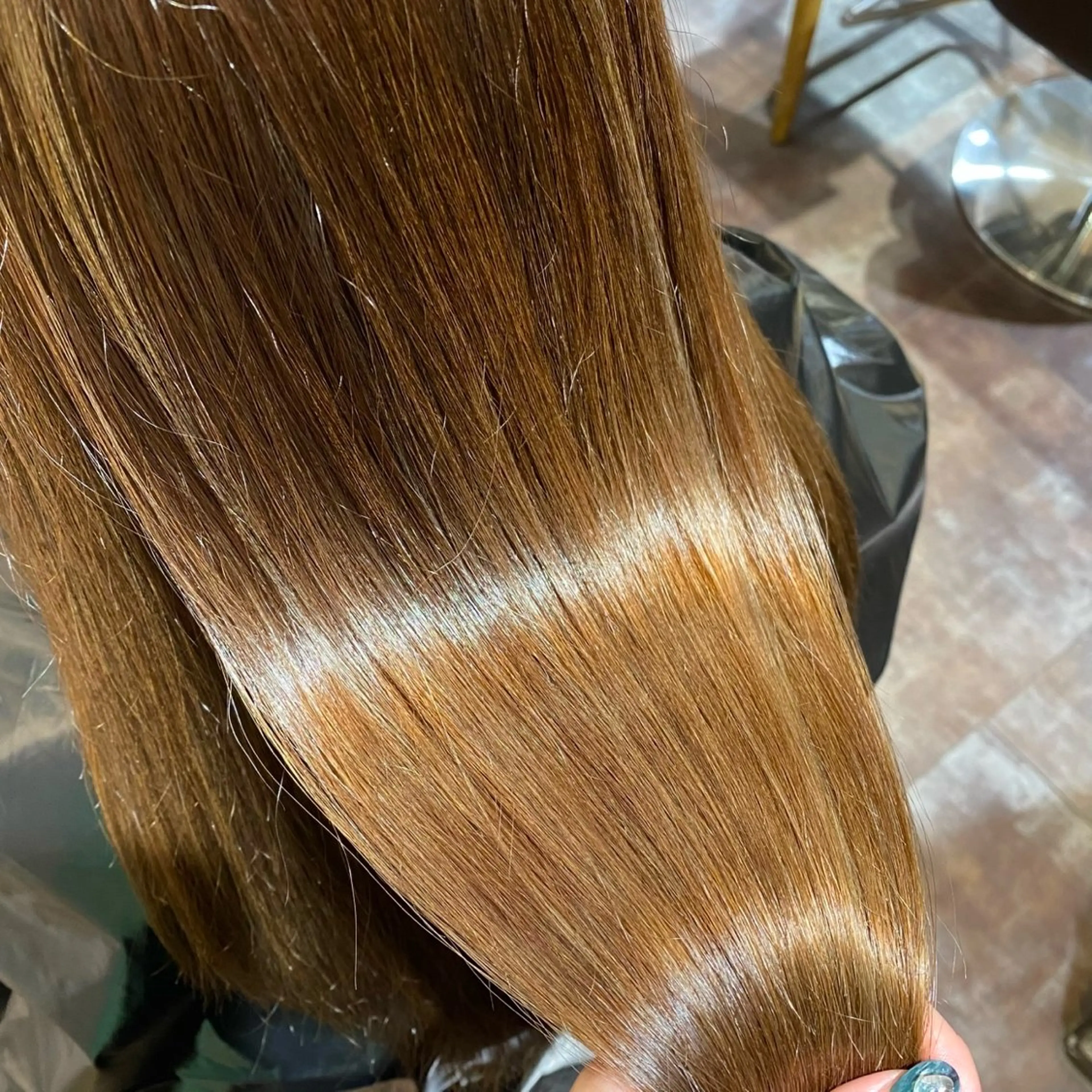 ロング カラー 縮毛矯正 カット ヘアカラー 縮毛矯正 トリートメント LATTE所属・垢抜け顔周り／韓国 ヘア𝑺𝒂𝒌𝒊のヘアスタイル