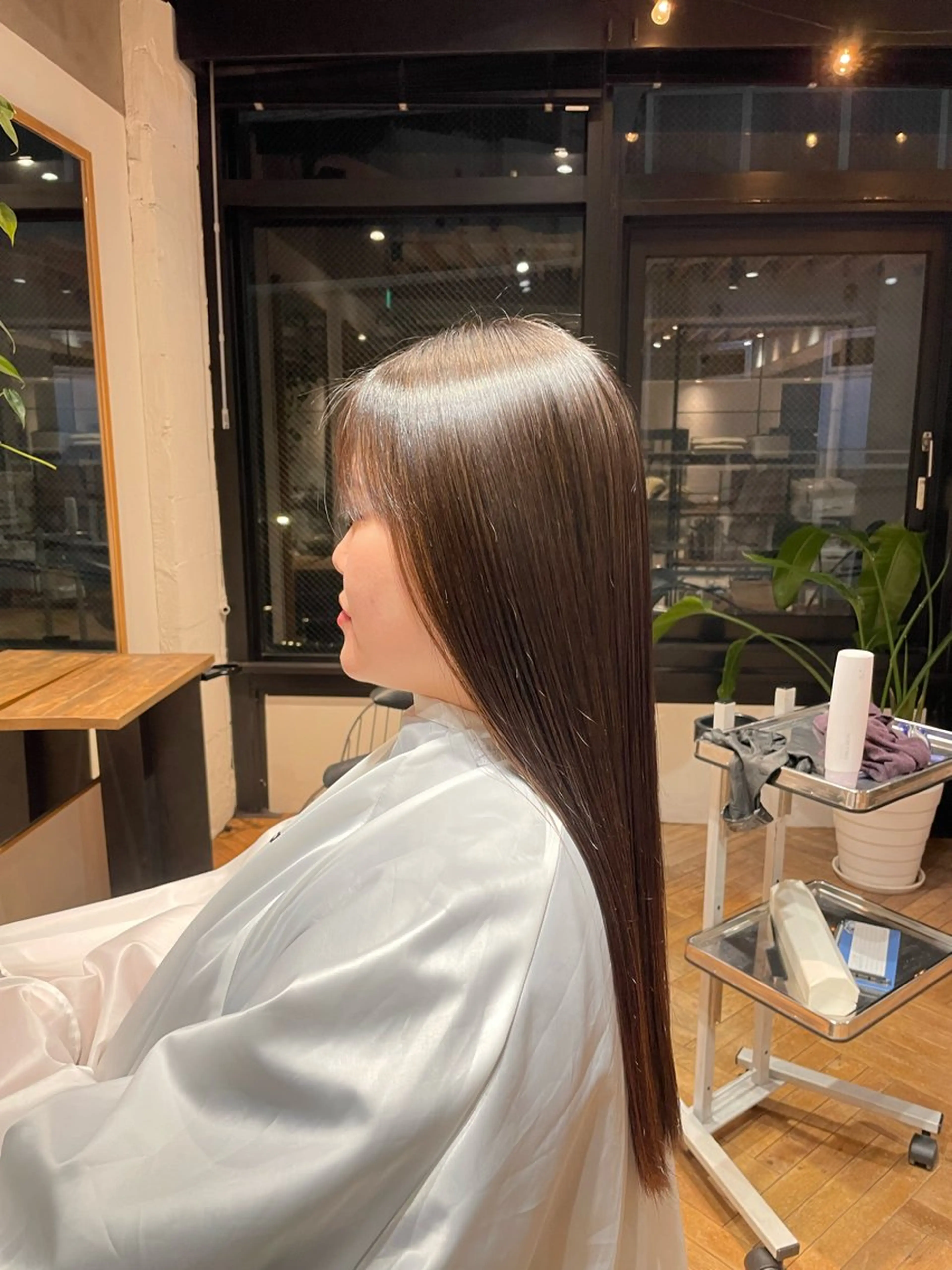 ロング 縮毛矯正 sweet room藤沢所属・髪質改善✨高級カラー 野井琢生のヘアスタイル